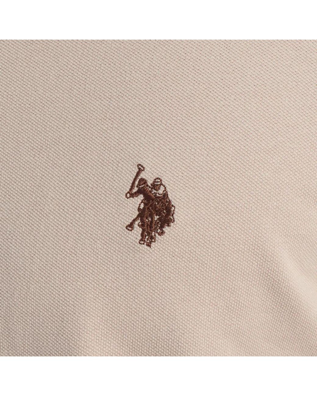 U.S. POLO ASSN. Natural Polo Shirts for men