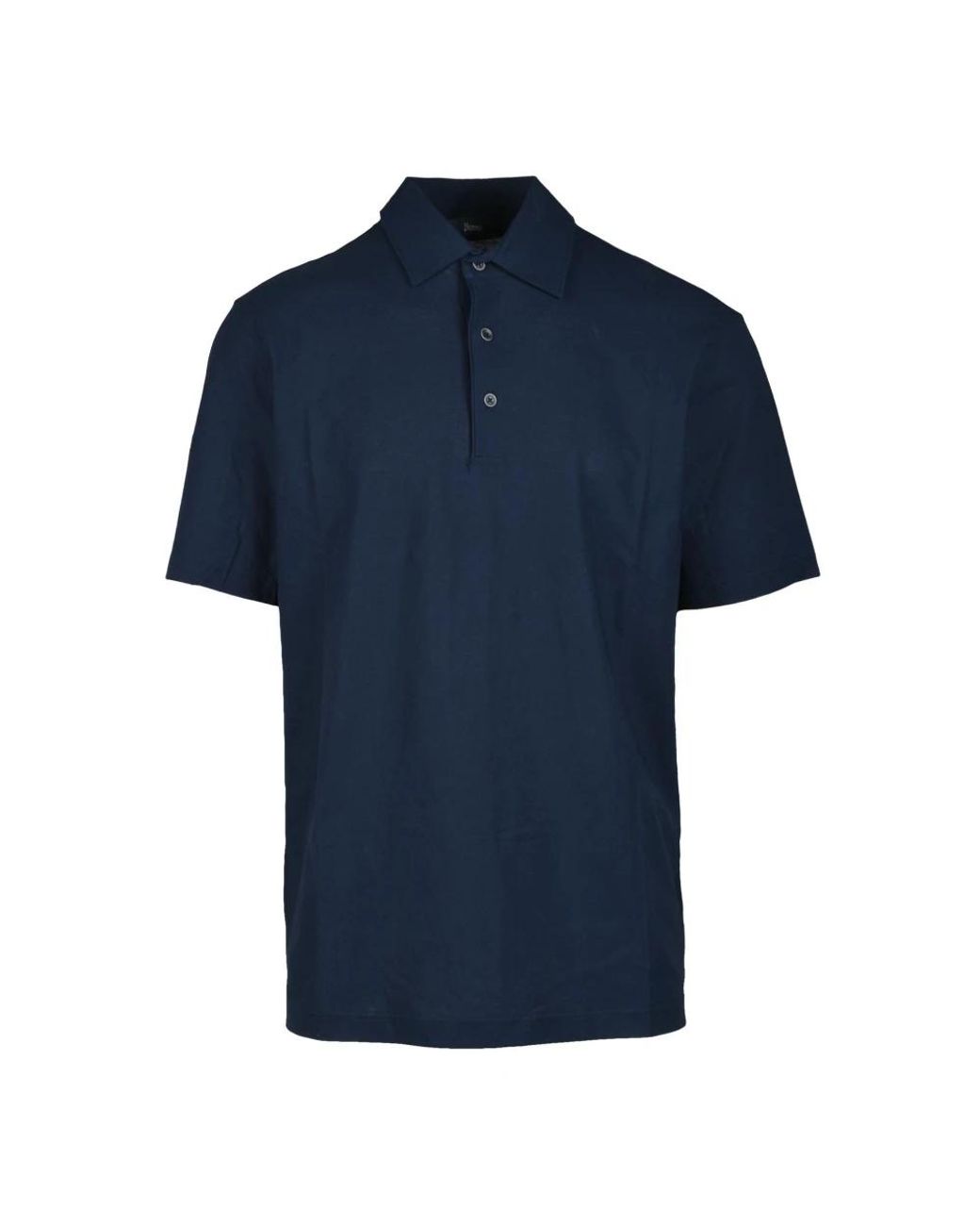 Herno Blue Polo Shirts for men