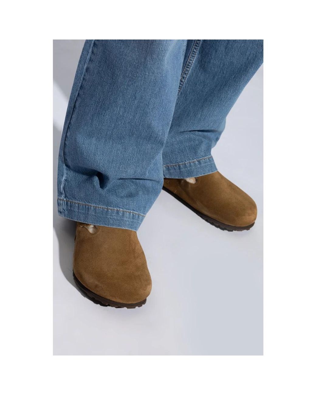 Birkenstock Brown Flats for men