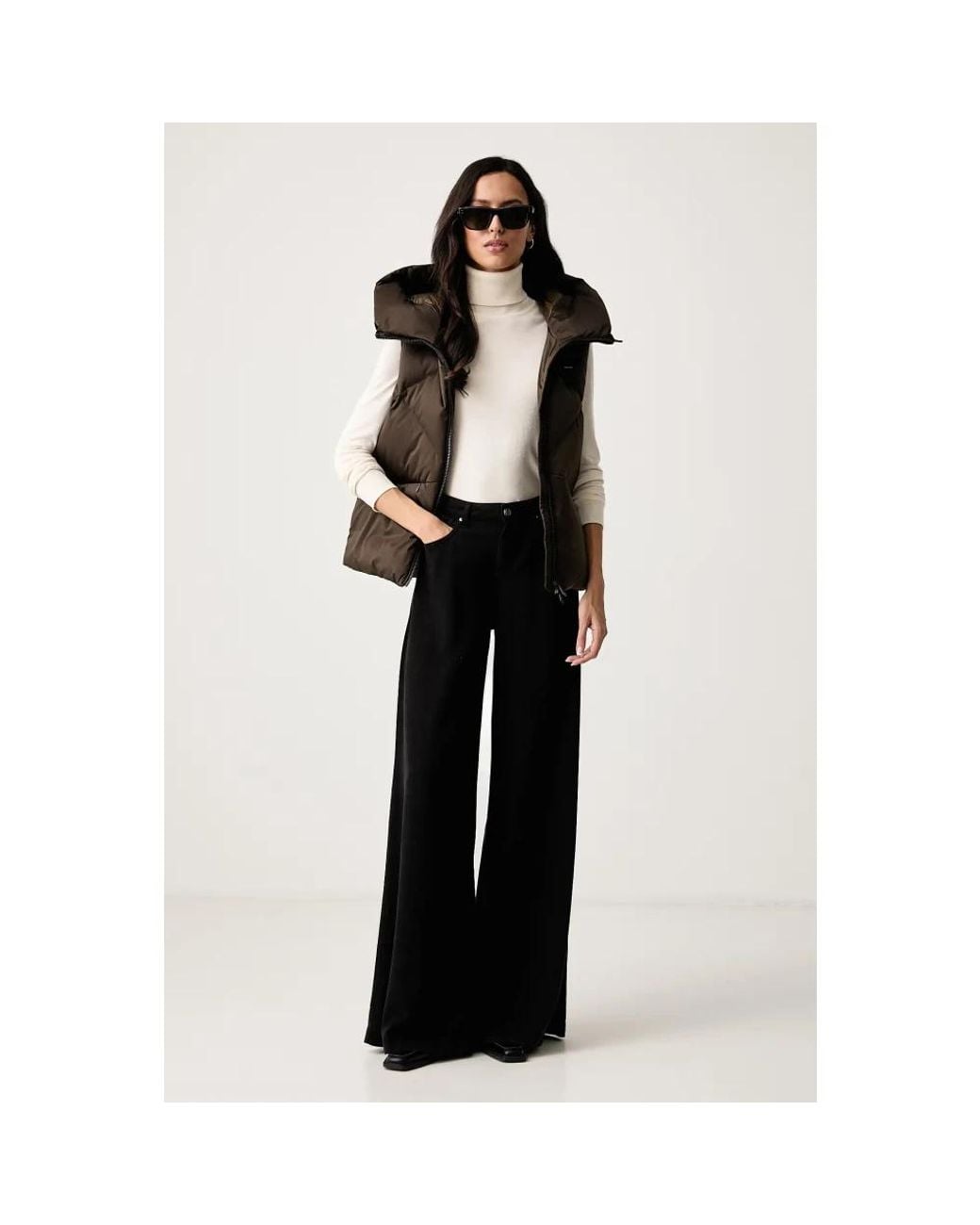 Vests Blauer de color Black
