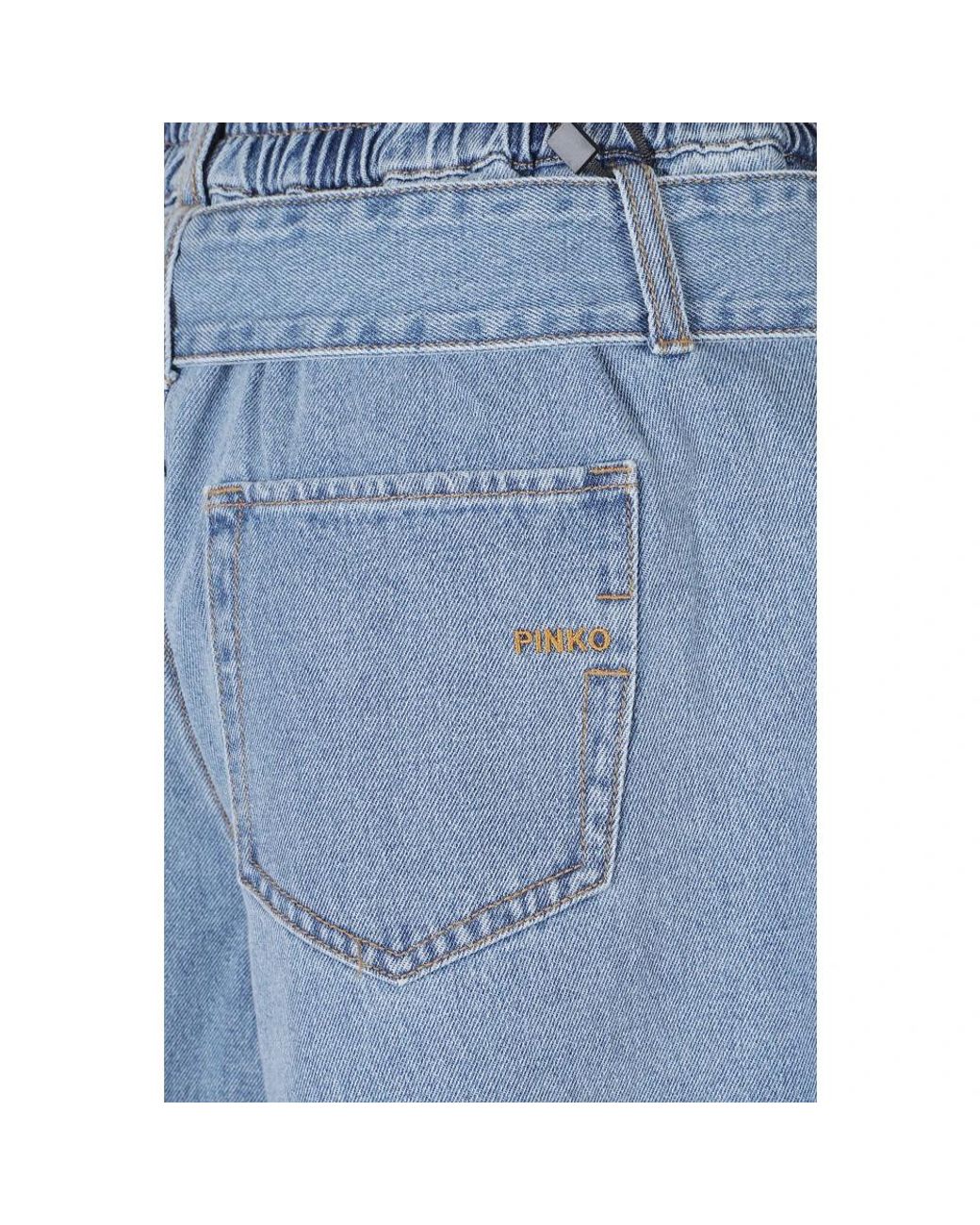 Pinko Blue Denim Shorts