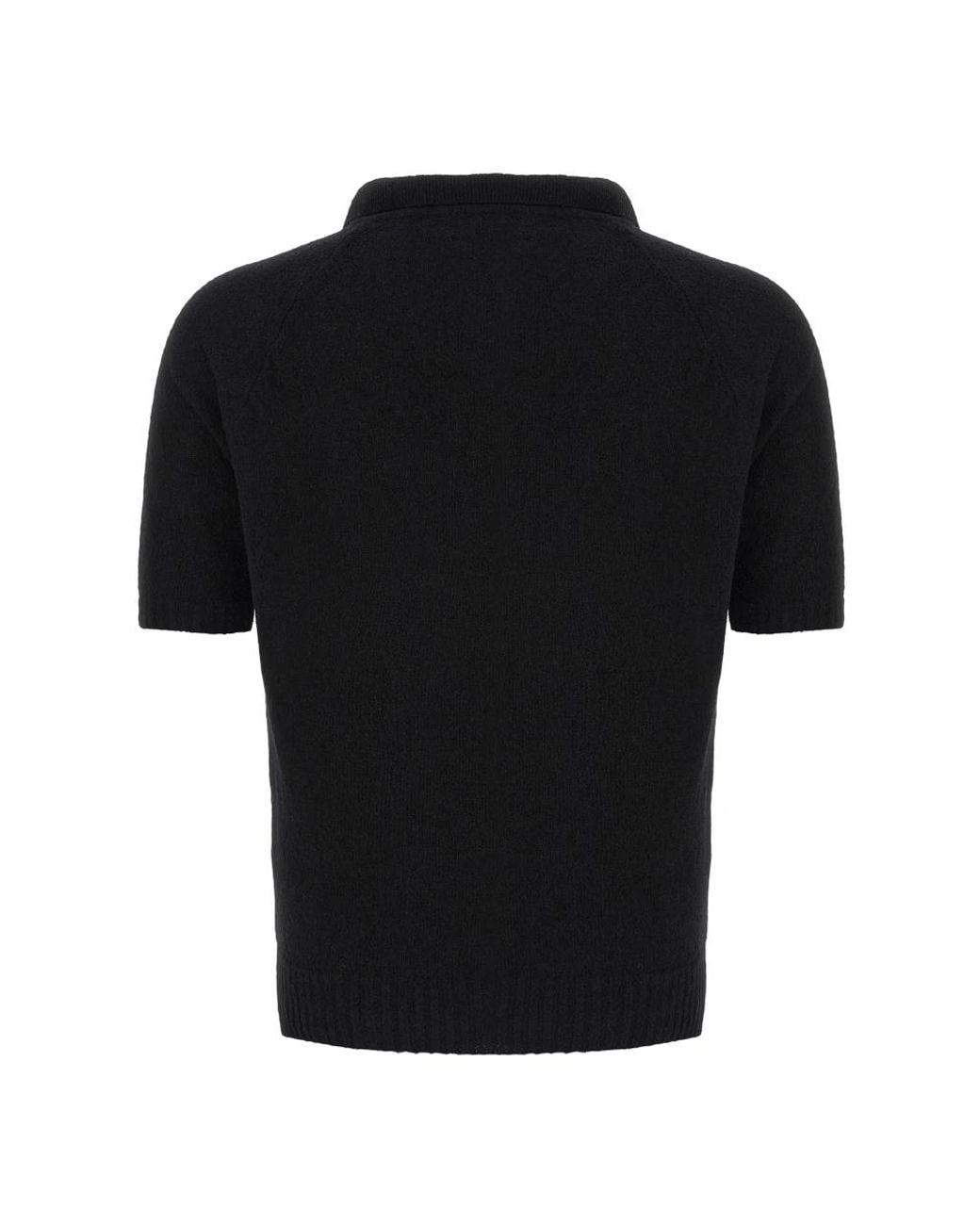 Ma'ry'ya Black Polo Shirts for men