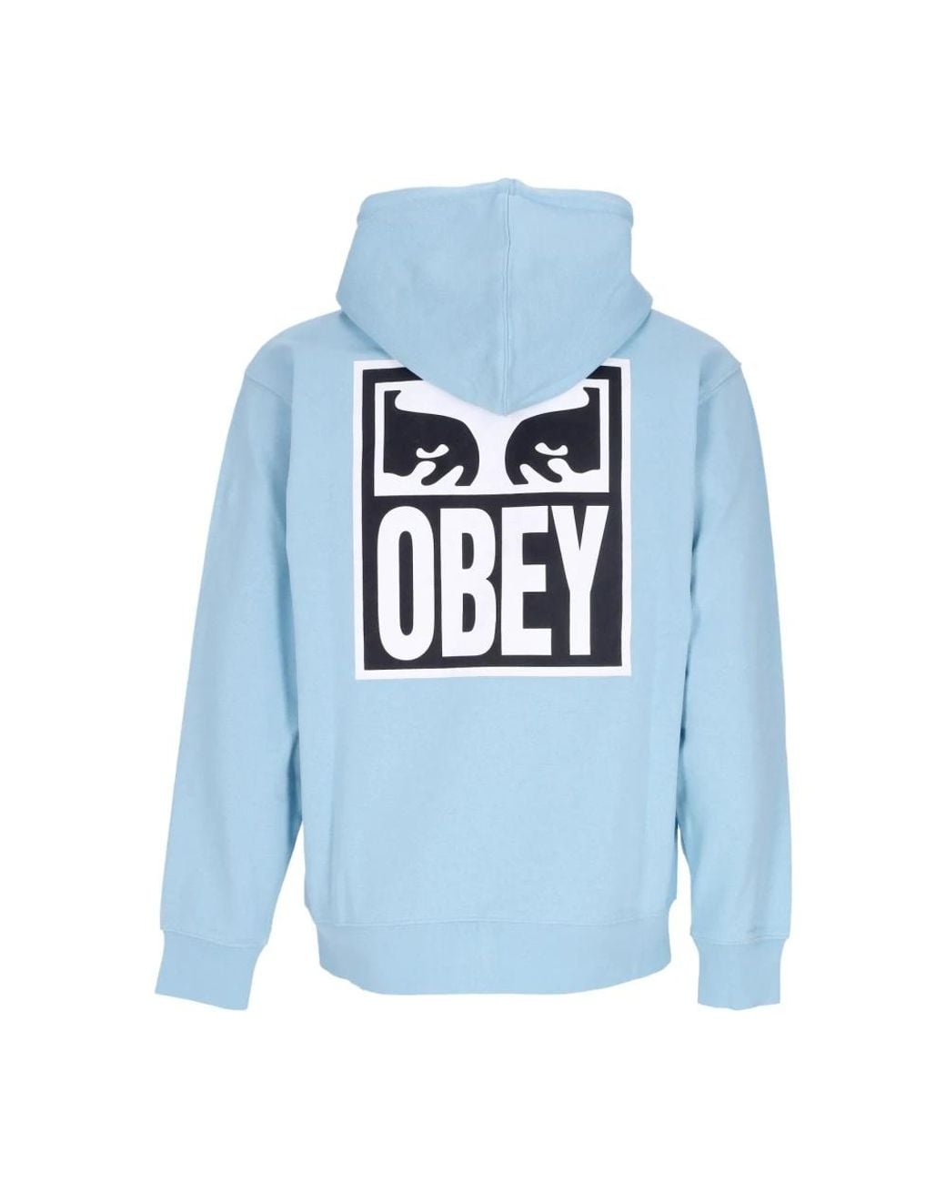 Obey Blue Zip-Throughs for men