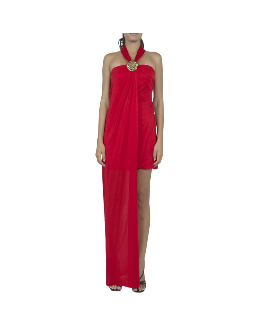 Blumarine Red Party Dresses