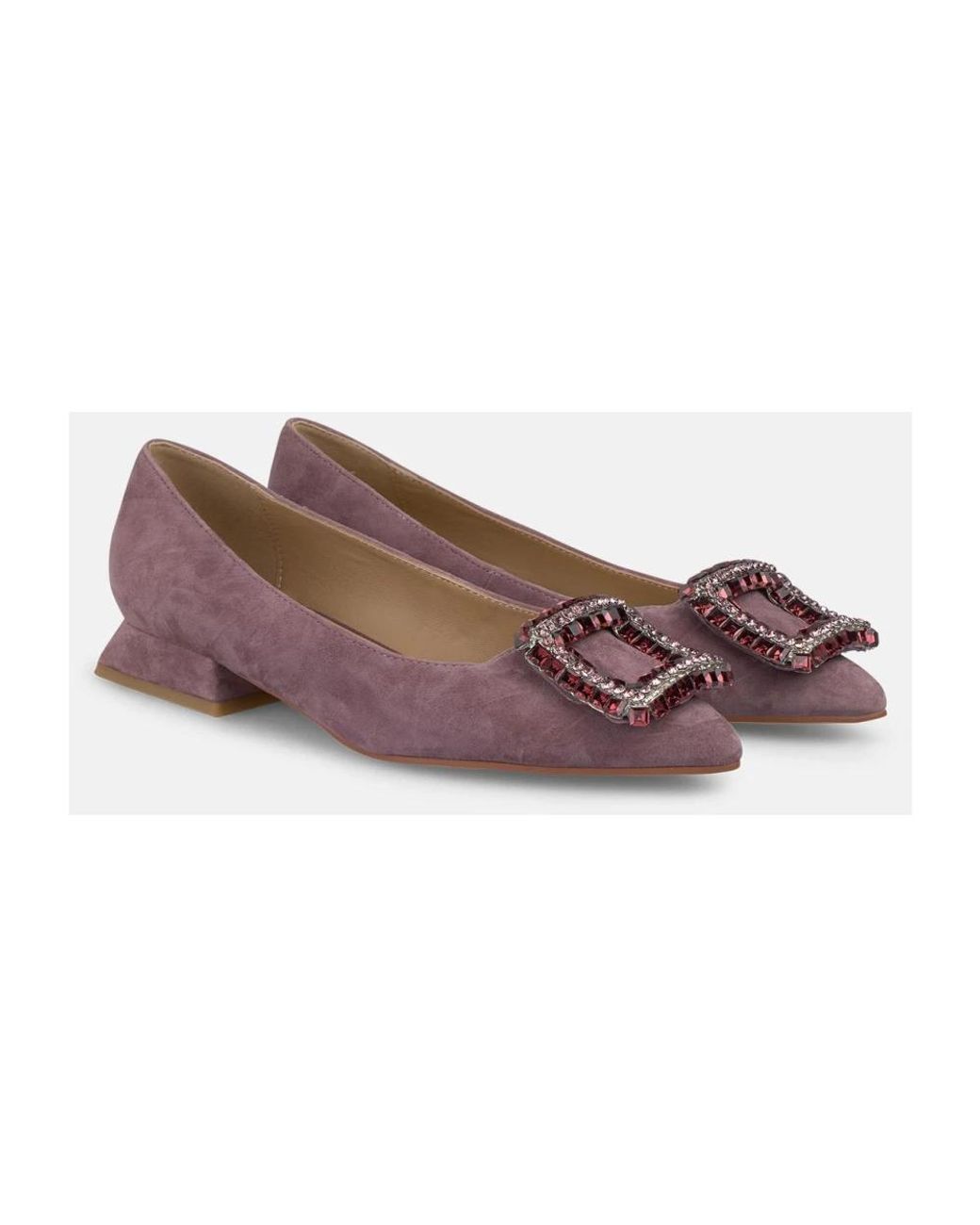 Alma En Pena. Purple Ballerina Shoes