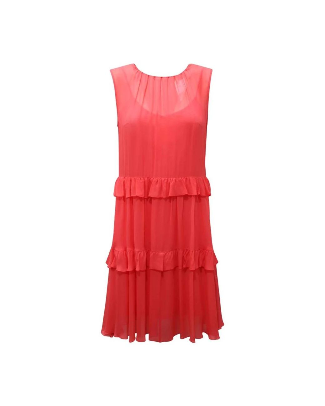 Max Mara Red Short Dresses