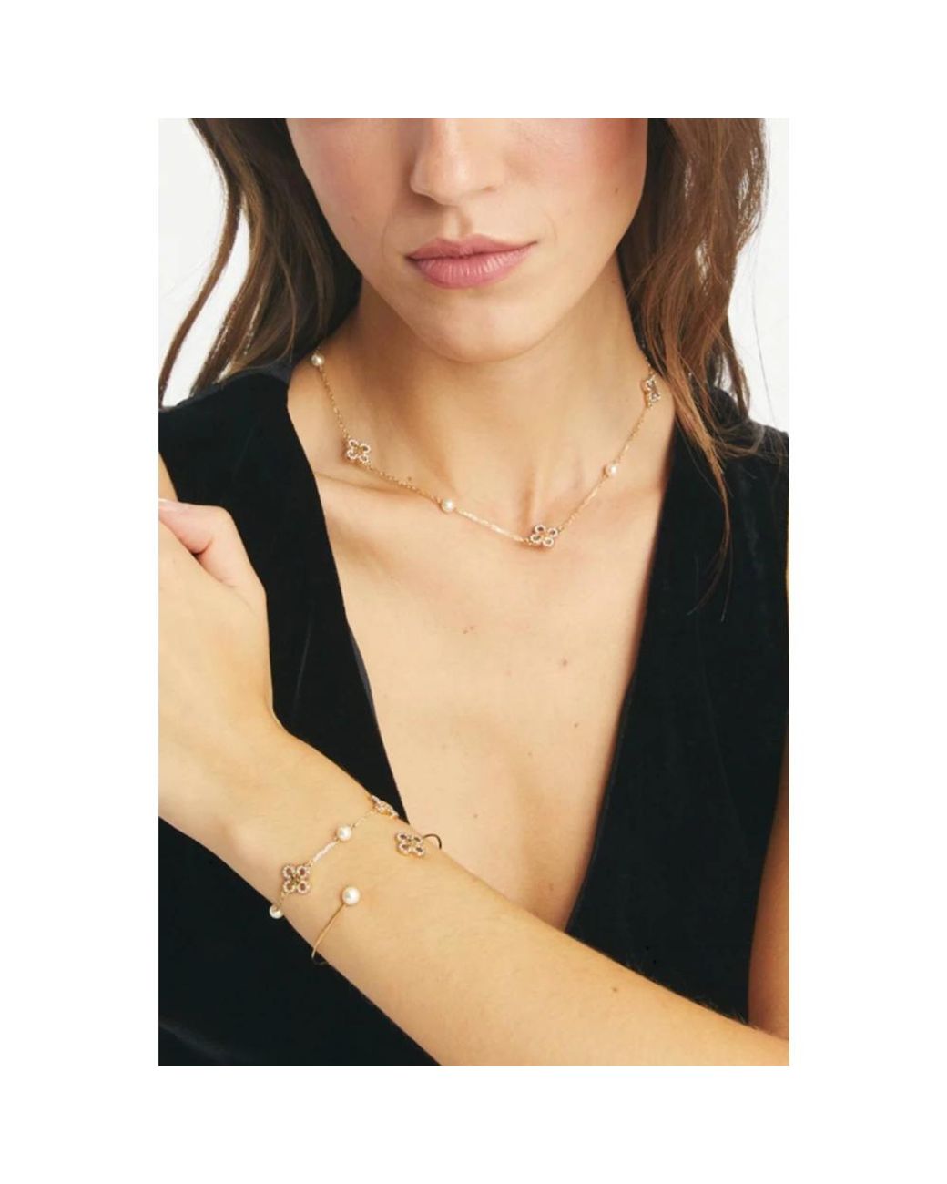 Tory Burch Metallic Necklaces