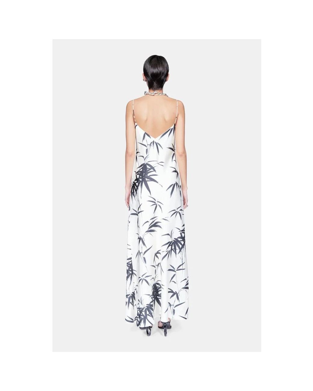 Galvan White Maxi Dresses