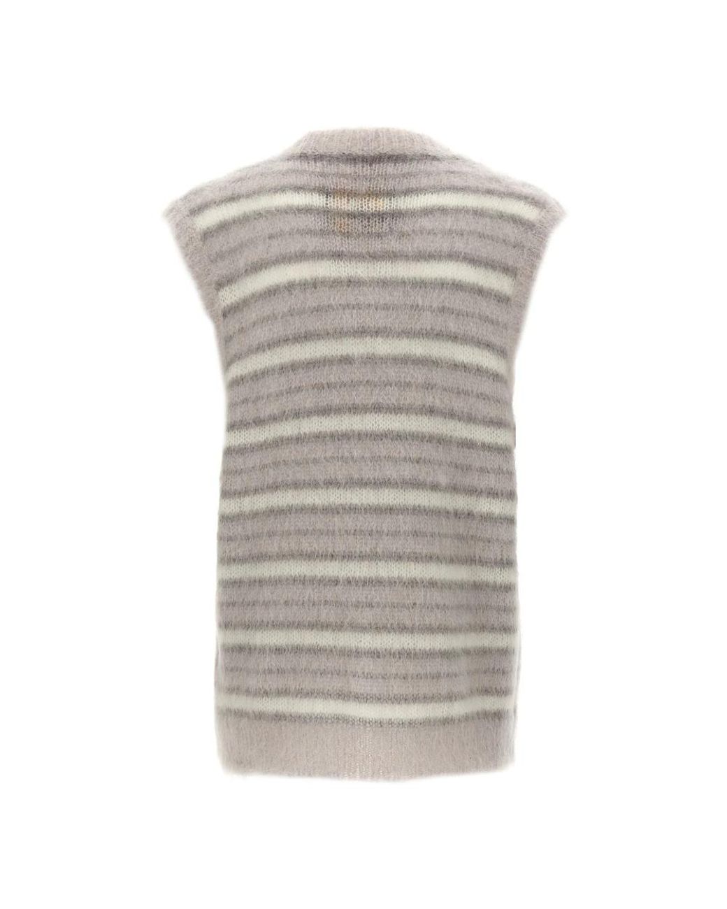 Marni Gray Sleeveless Jumpers for men