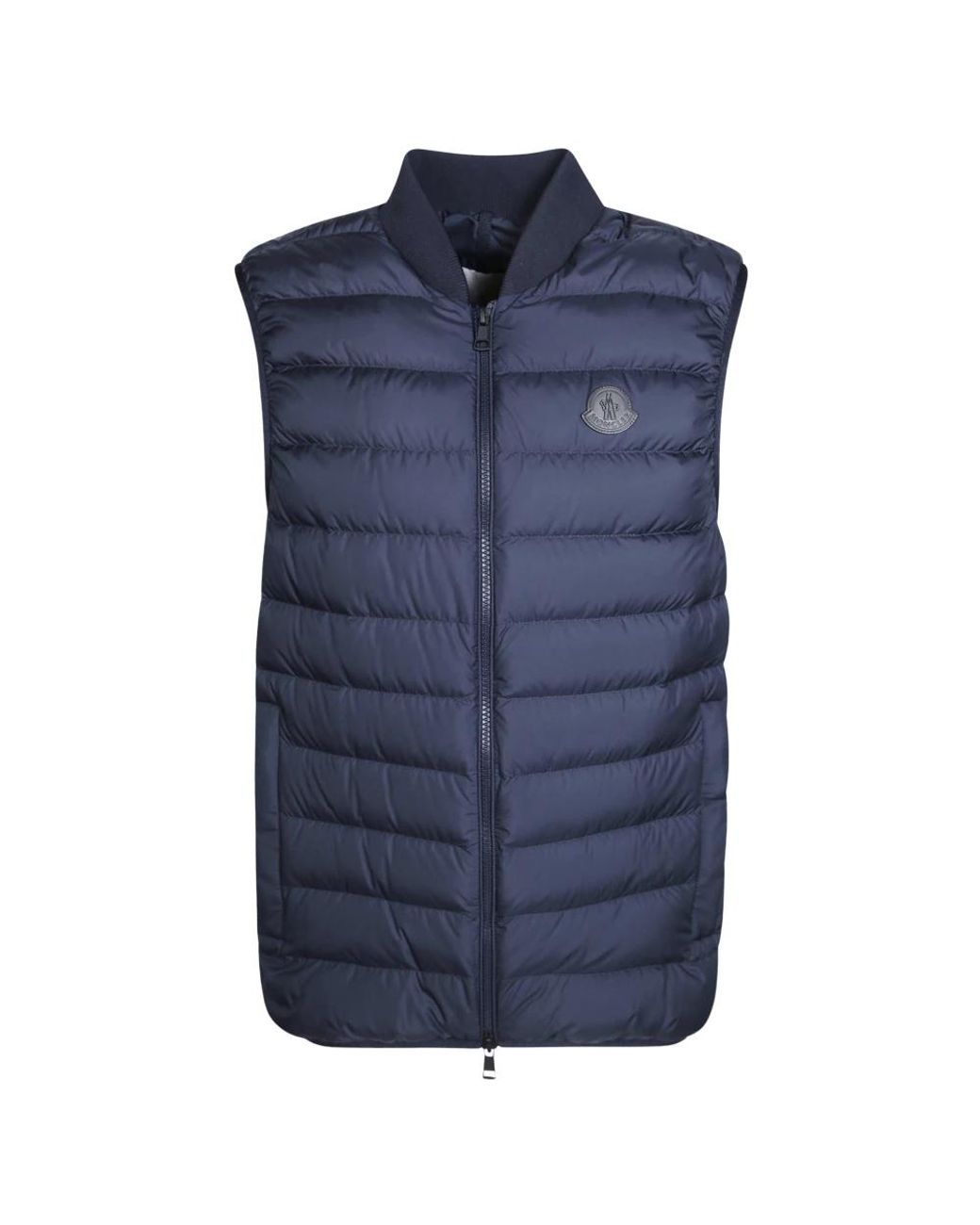 Moncler Blue Waistcoats for men