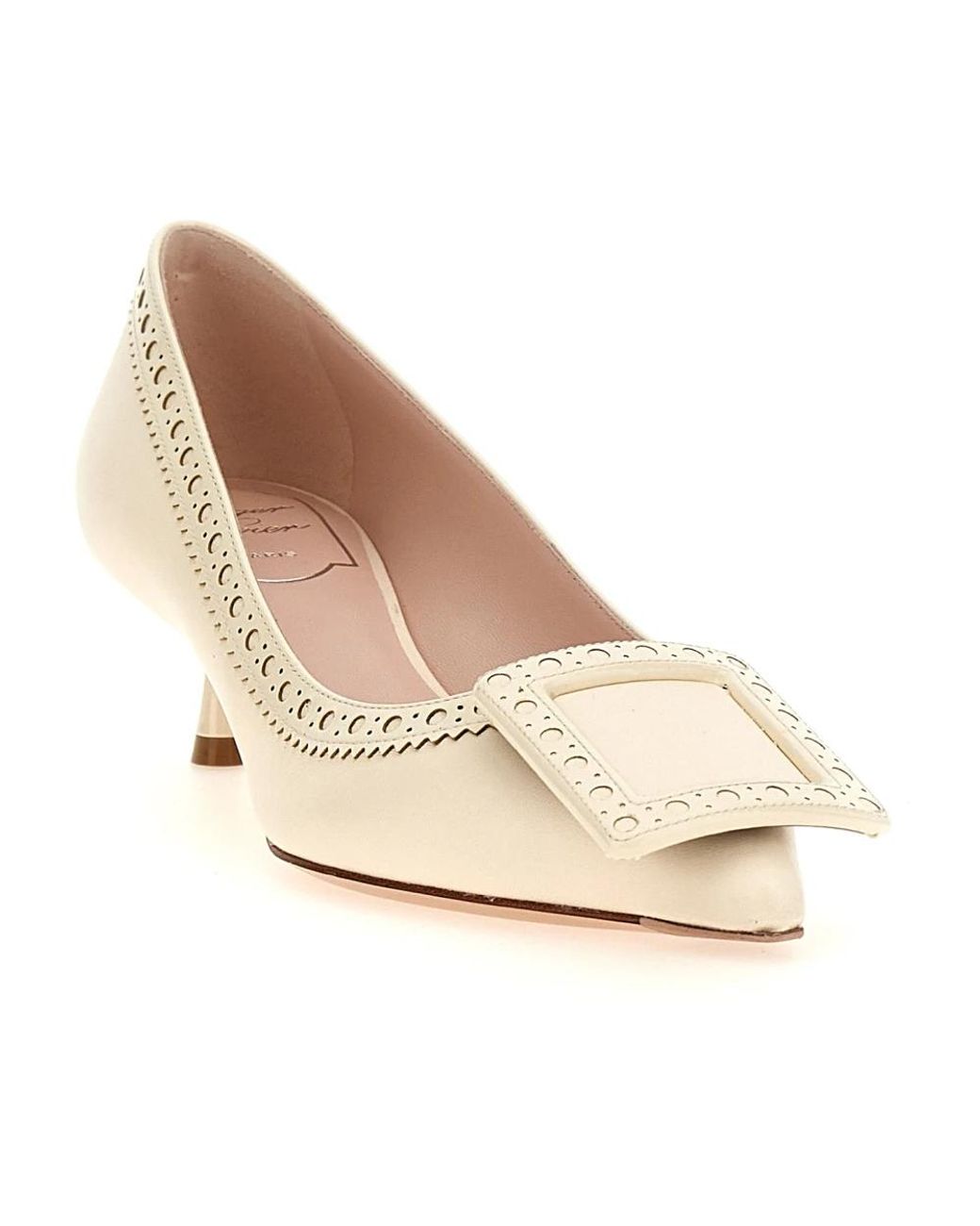 Roger Vivier White Pumps