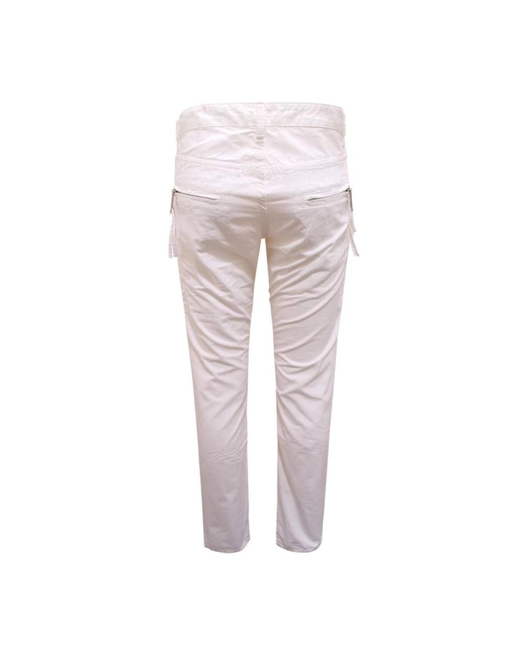 DSquared² Gray Cropped Trousers for men