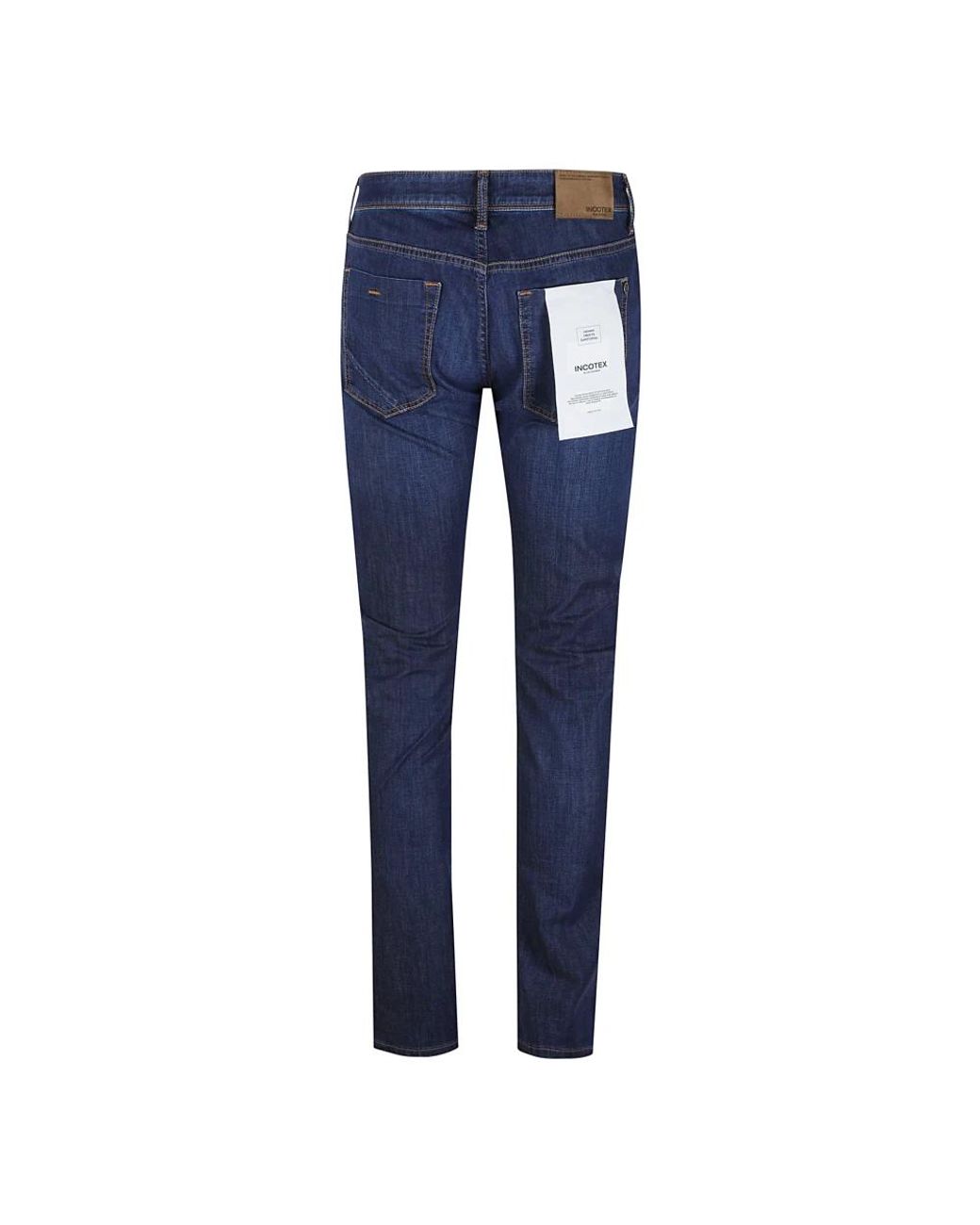 Incotex Blue Slim Fit Jeans for men