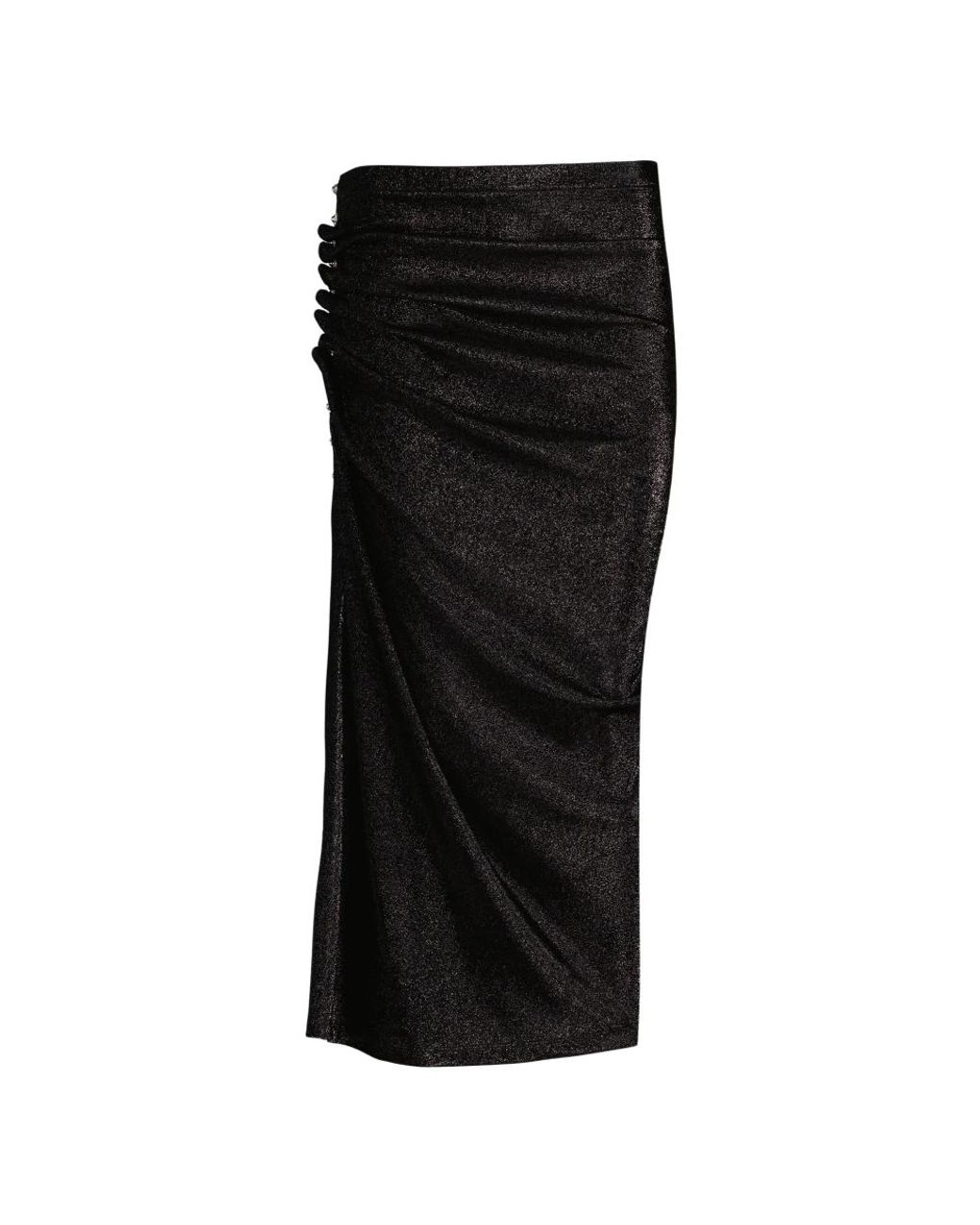 Rabanne Midi Rokken in het Black
