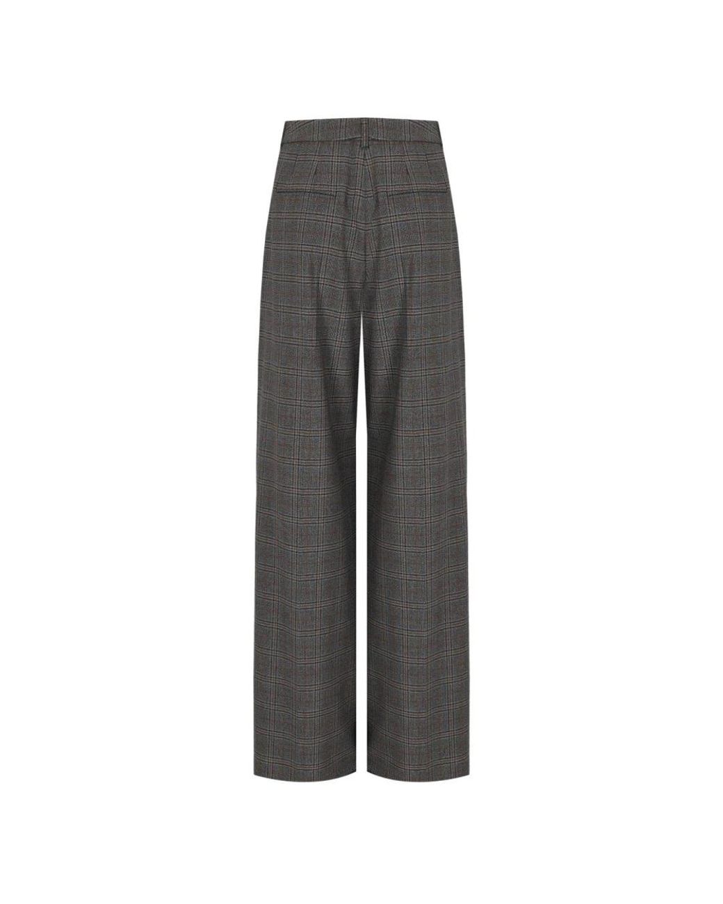 Marella Gray Wide Trousers