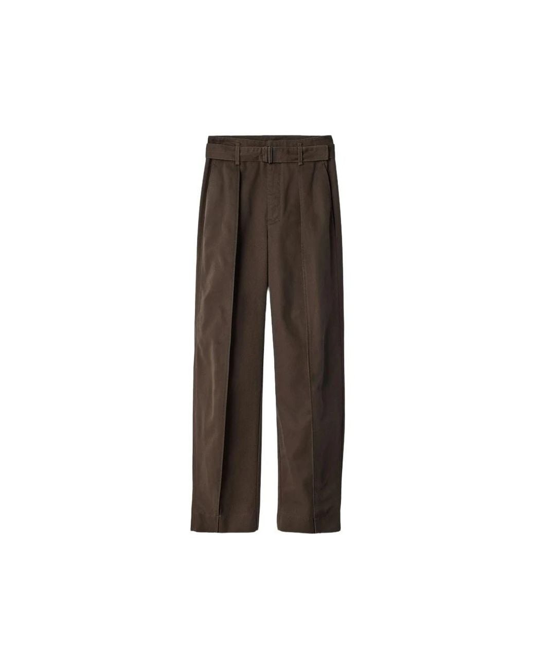 Lemaire Brown Straight Trousers
