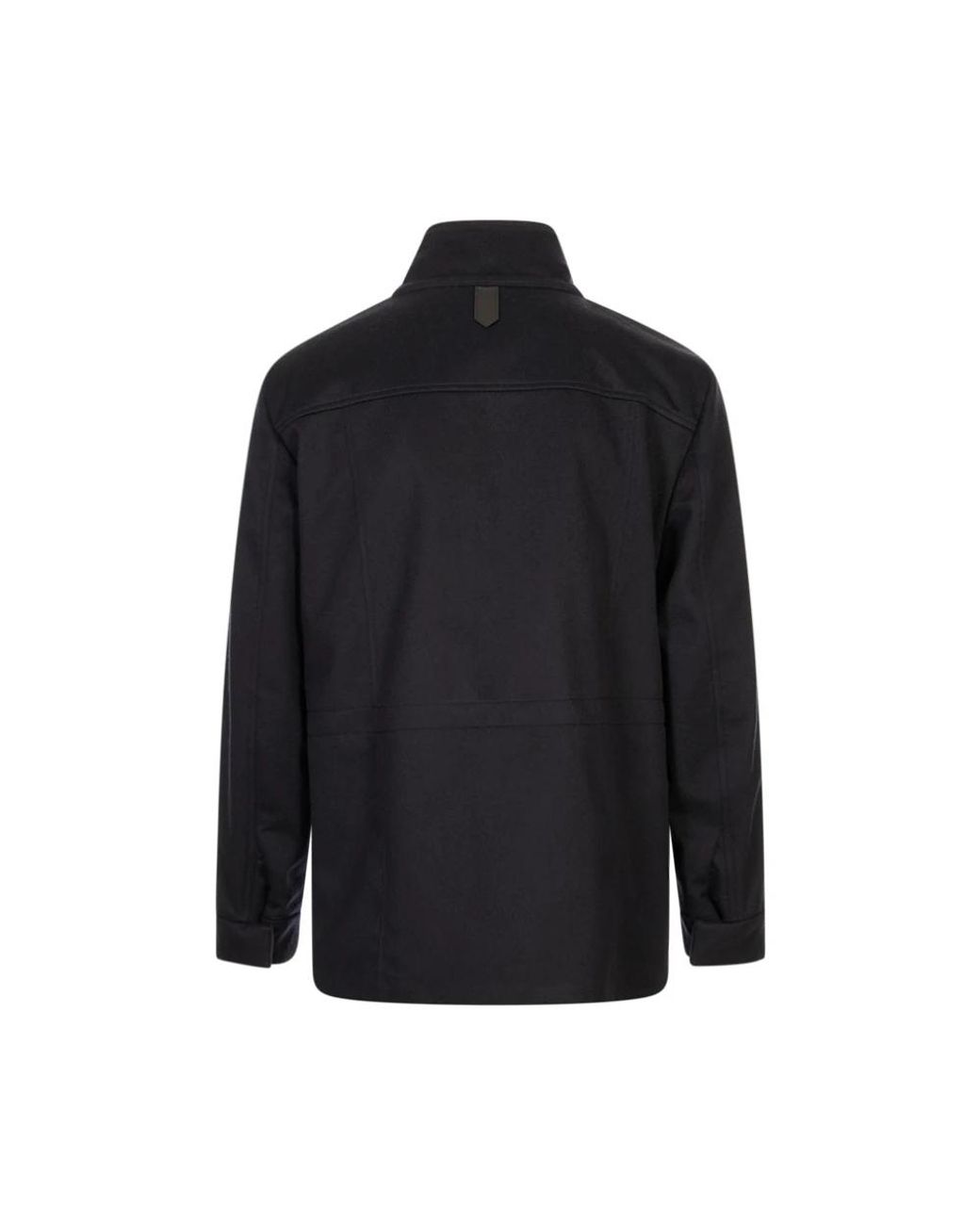 Light Jackets Canali de hombre de color Black