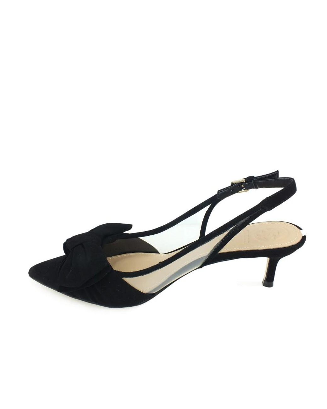 Guess Schoenen ,Zwart ,Leer Pumps in het Black