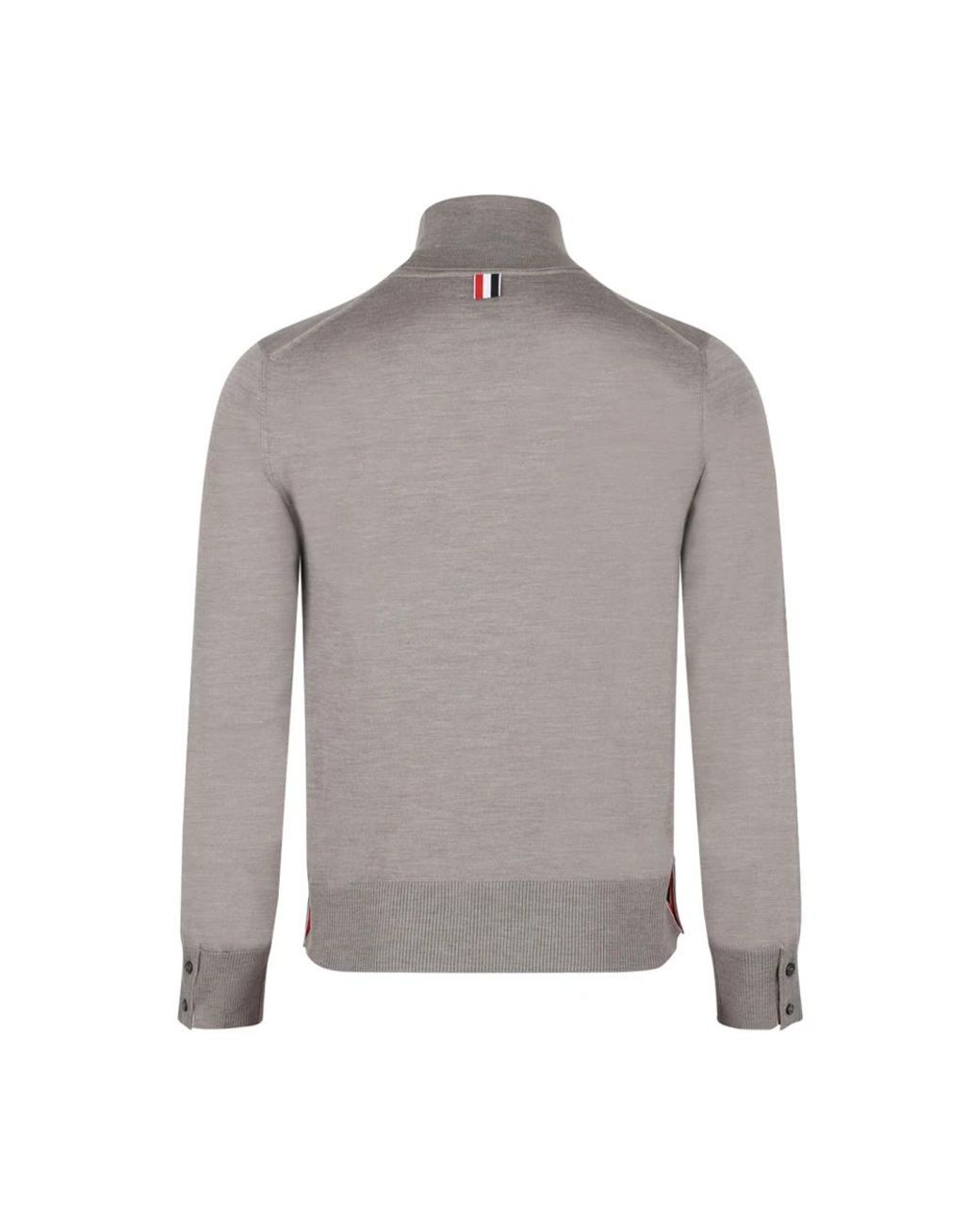 Thom Browne Feinstrick-Pullover in Gray für Herren