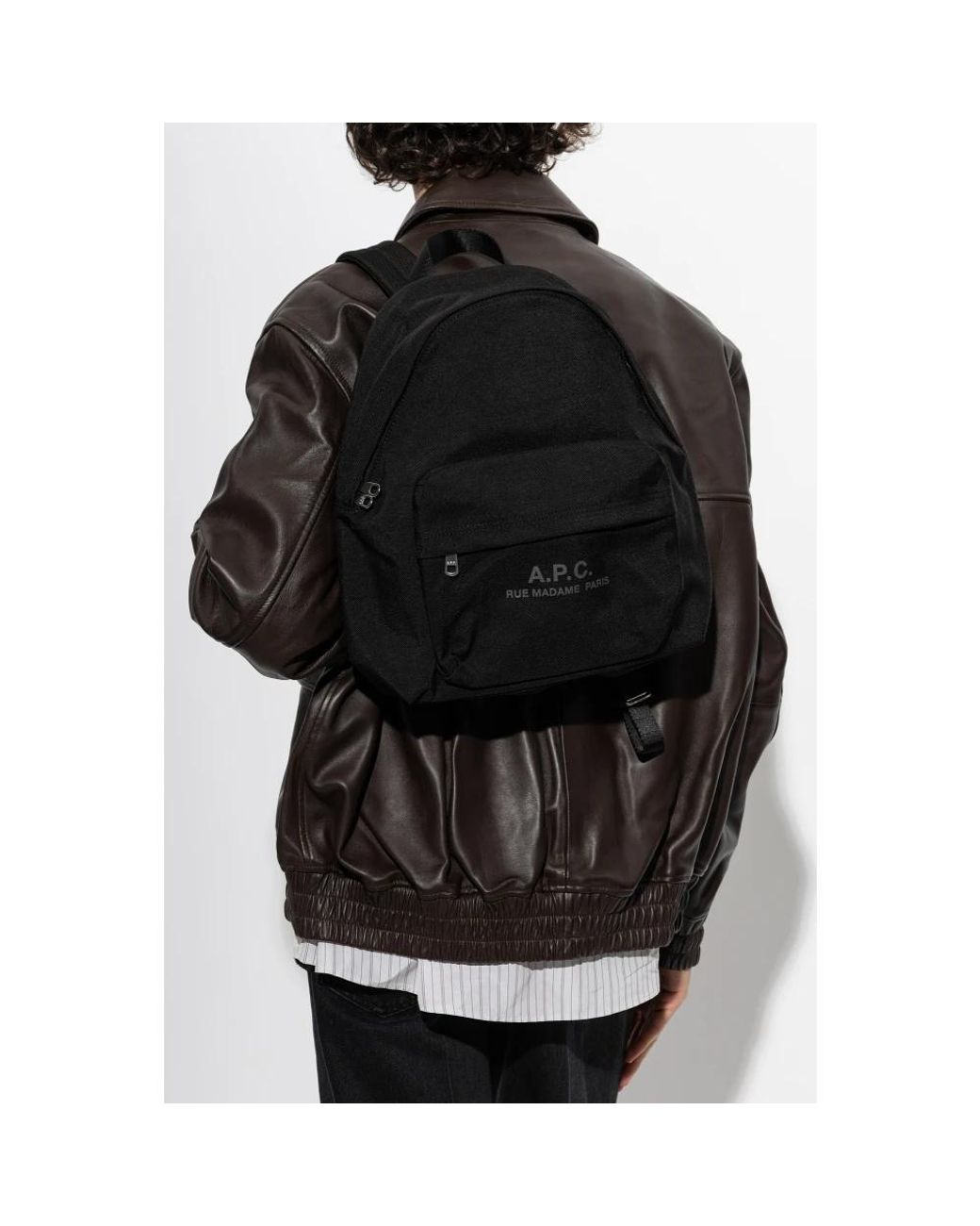 Backpacks di A.P.C. in Black da Uomo