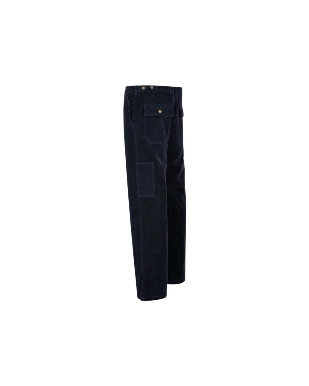 Sebago Blue Straight Trousers for men