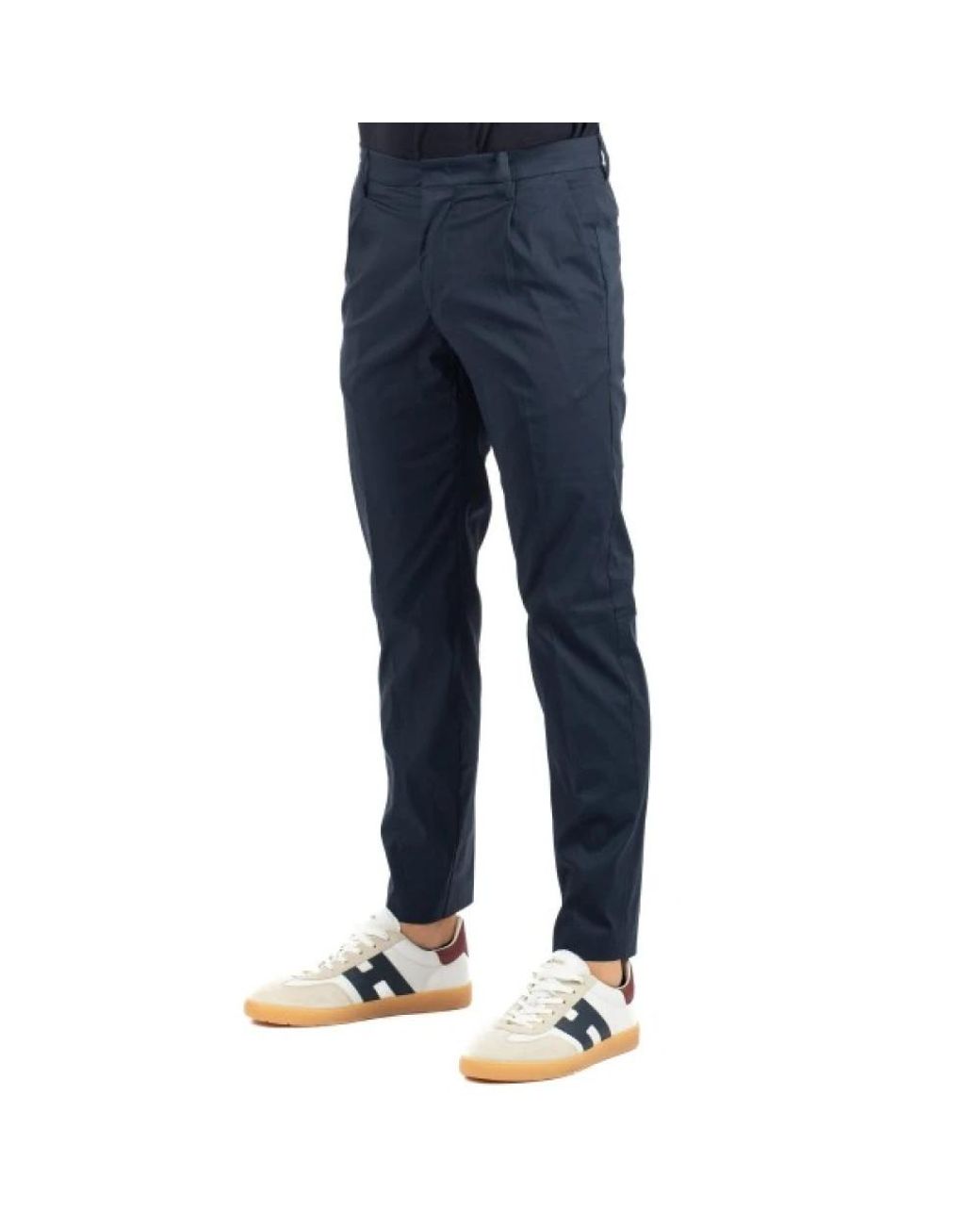 K-Way Blue Chinos for men