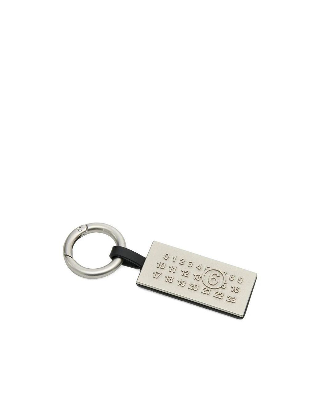 MM6 by Maison Margiela Metallic Keyrings