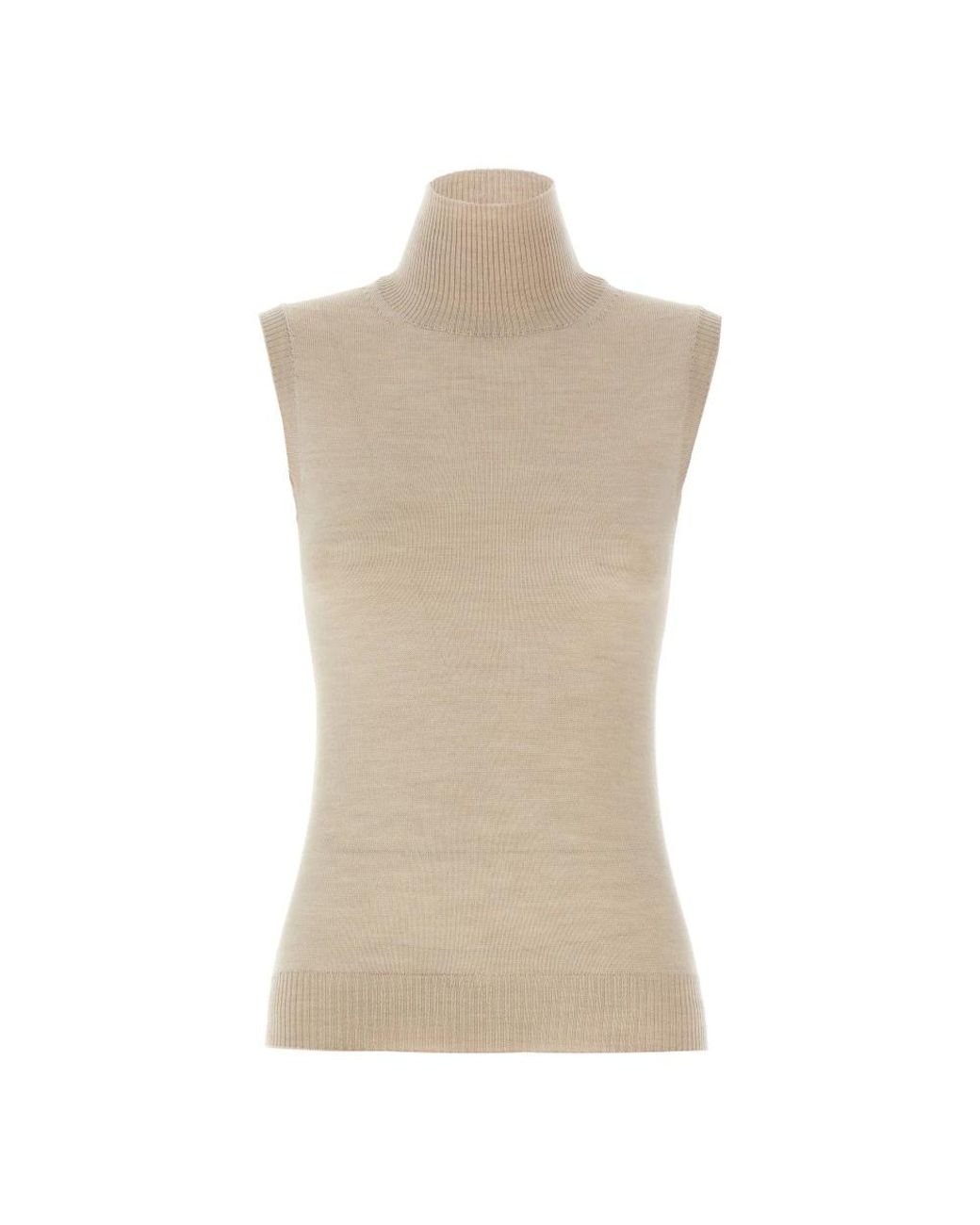 Sportmax Natural Turtlenecks