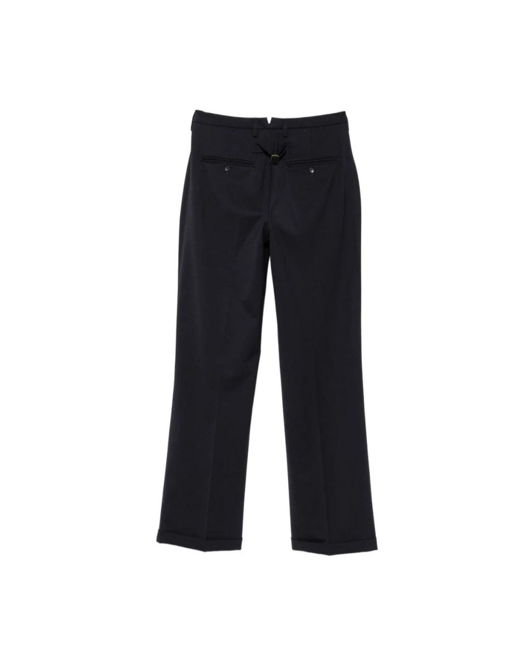 Seventy Black Straight Trousers