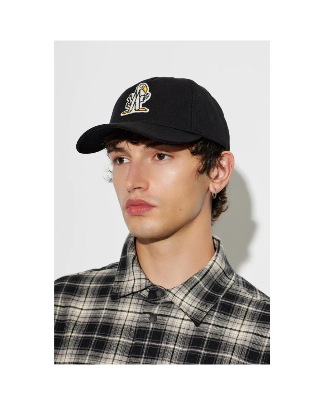 Caps Moncler de hombre de color Black
