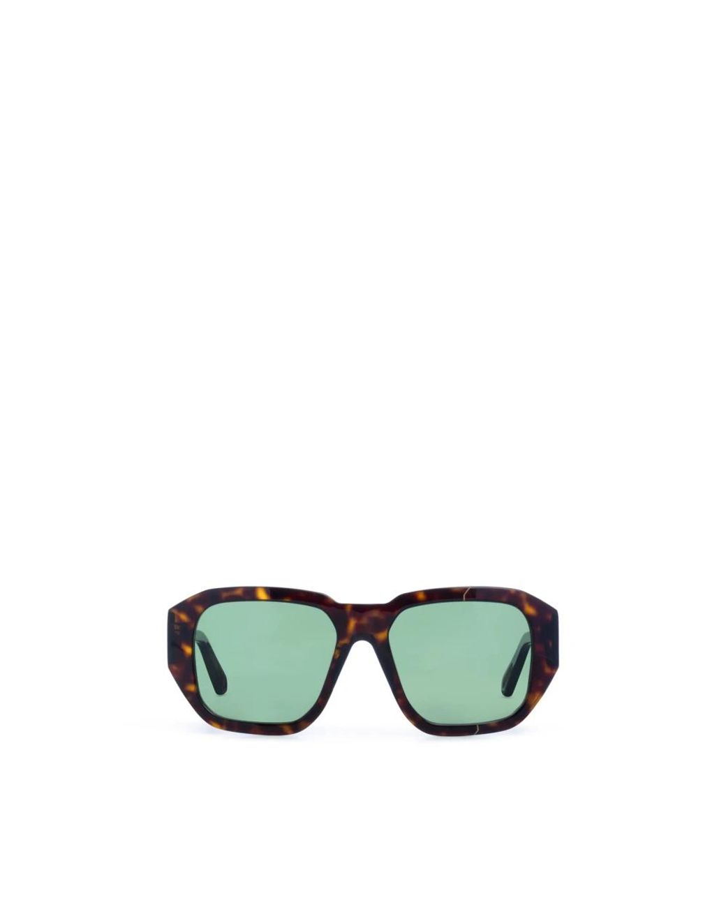 Facehide Accessoires ,Bruin ,Stijlvolle Zonnebril in het Green