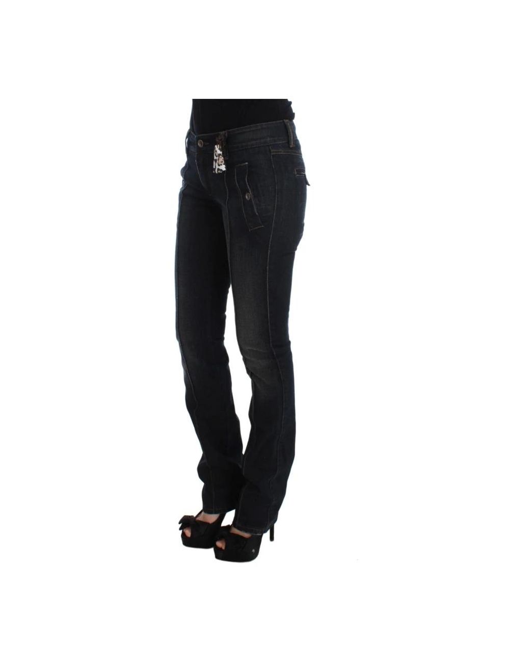 Ermanno Scervino Black Skinny Fit Jeans