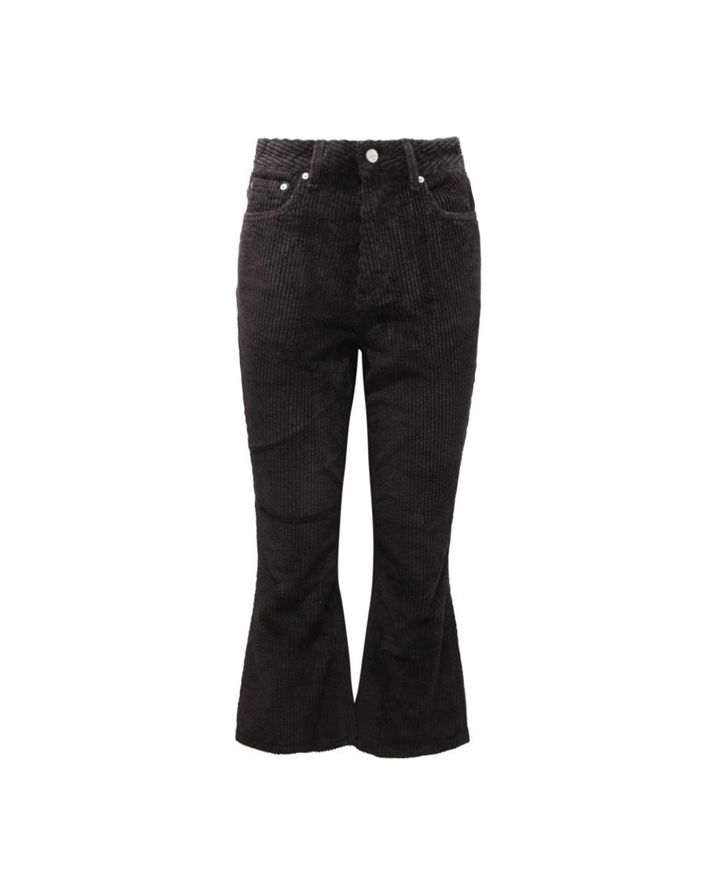 Ganni Black Wide Trousers