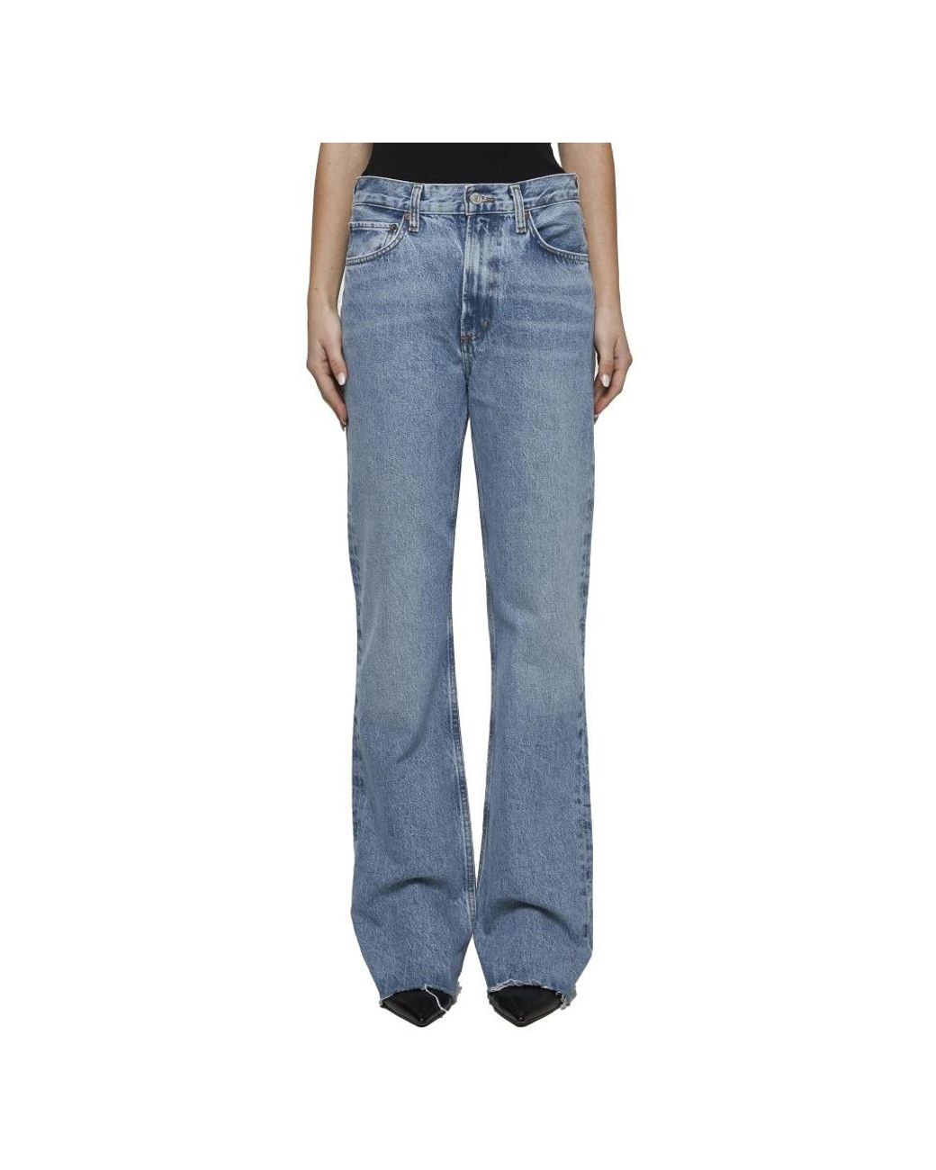 Flared Jeans di Agolde in Blue