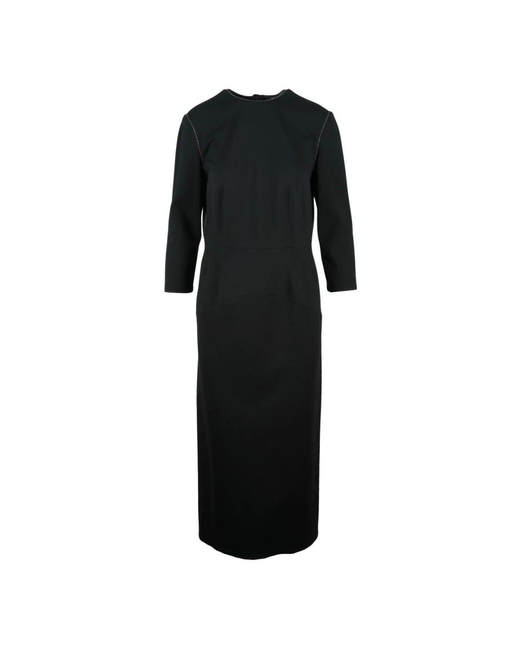 Fabiana Filippi Black Midi Dresses