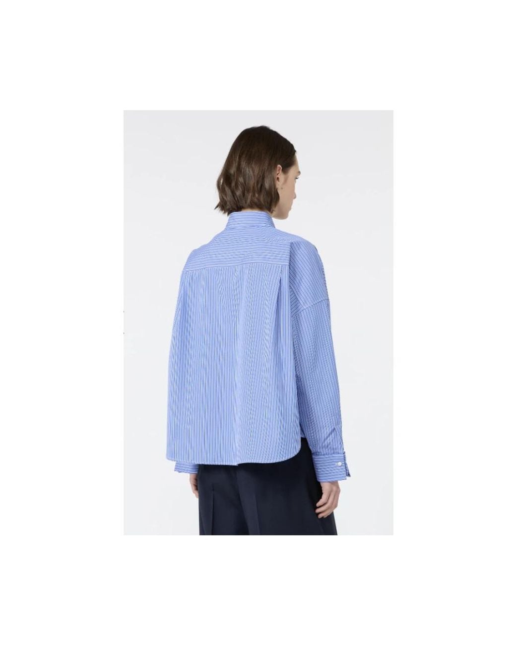 Weekend by Maxmara Blue Shirts