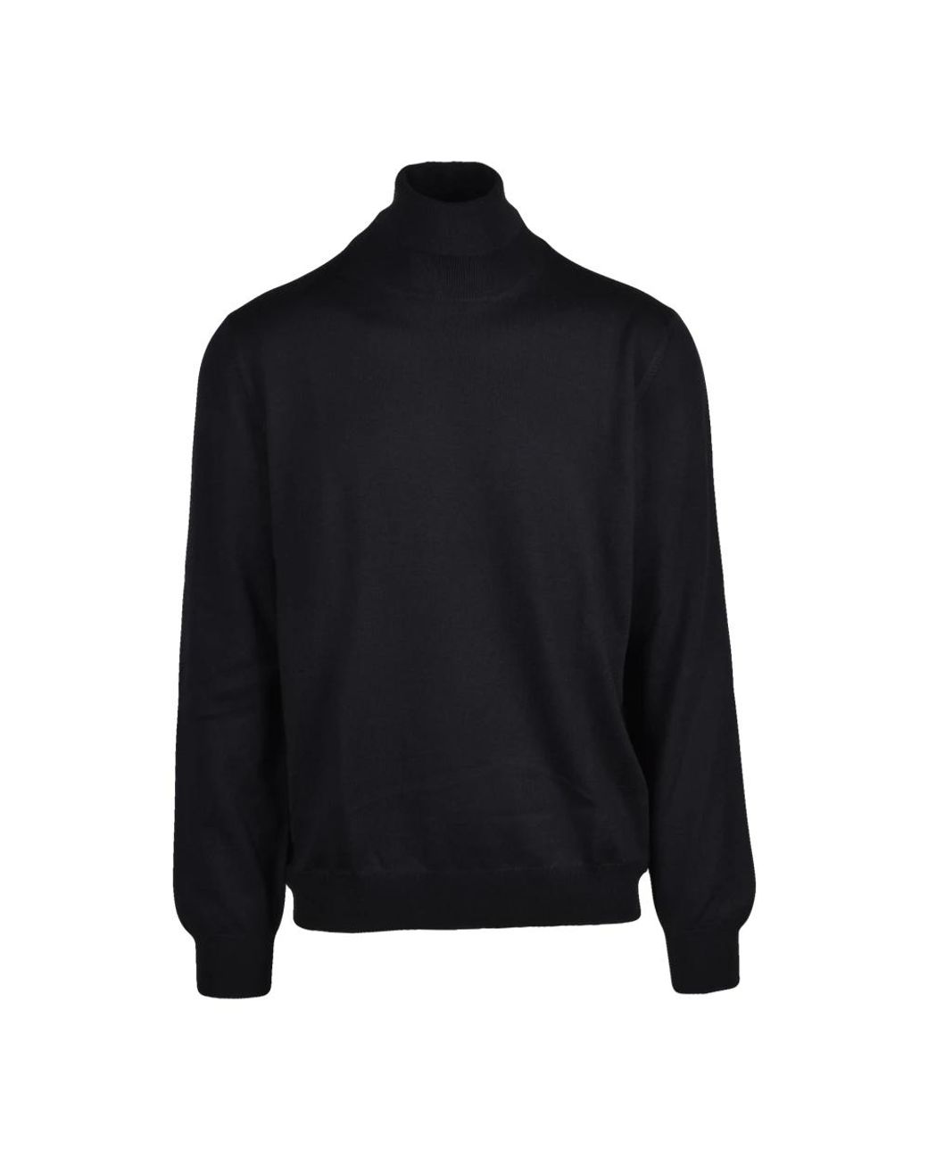Gran Sasso Black Turtlenecks for men