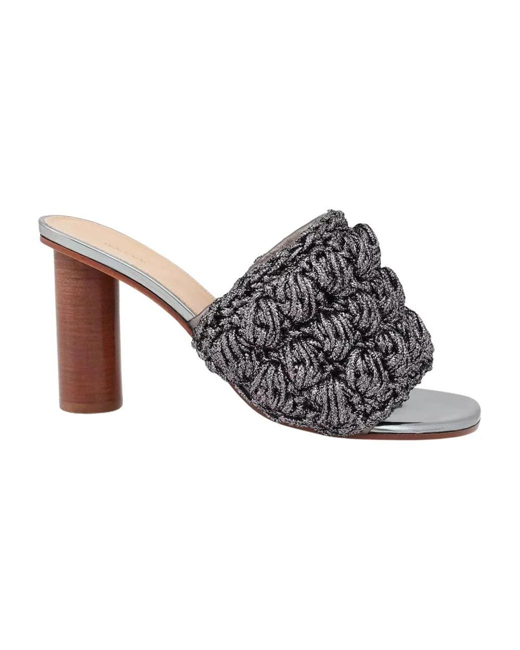 J.W. Anderson Brown Heeled Mules