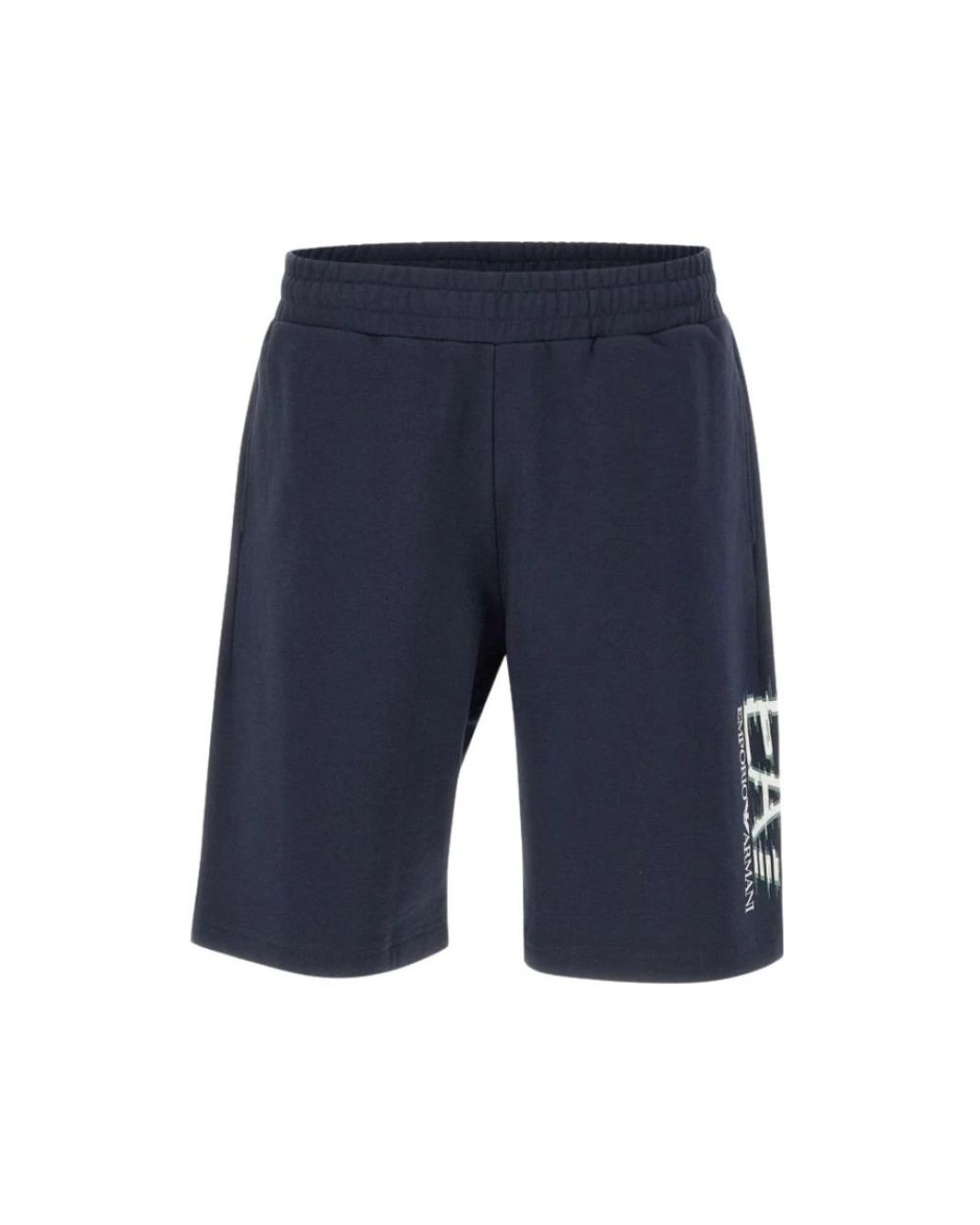 EA7 Blue Casual Shorts for men