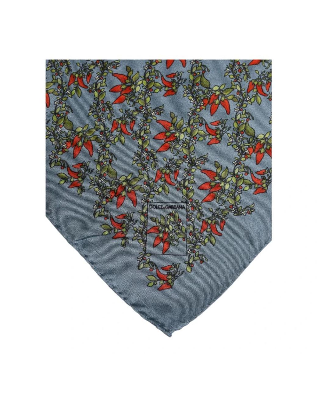 Dolce & Gabbana Green Handkerchiefs for men