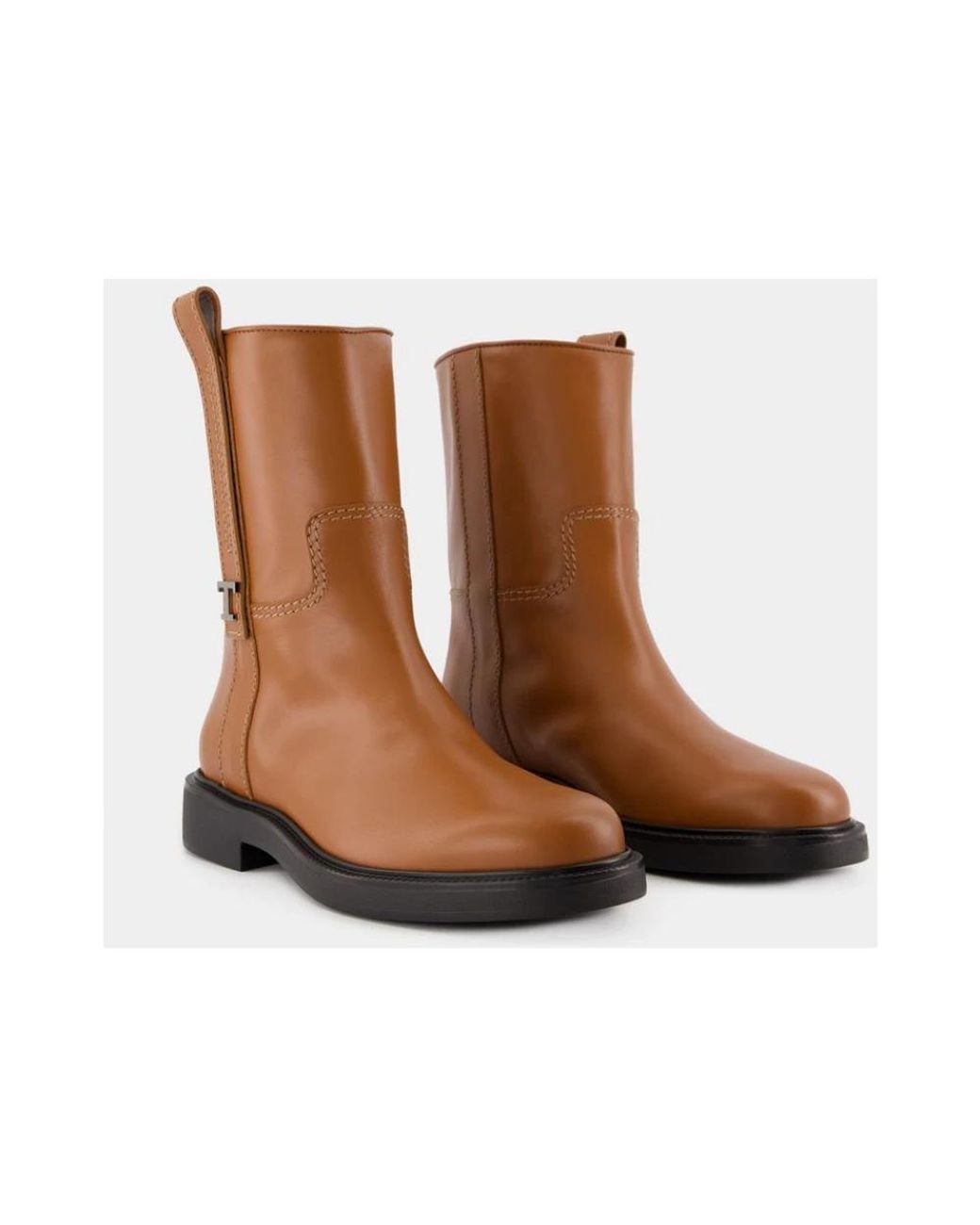 Tod's Brown Ankle Boots