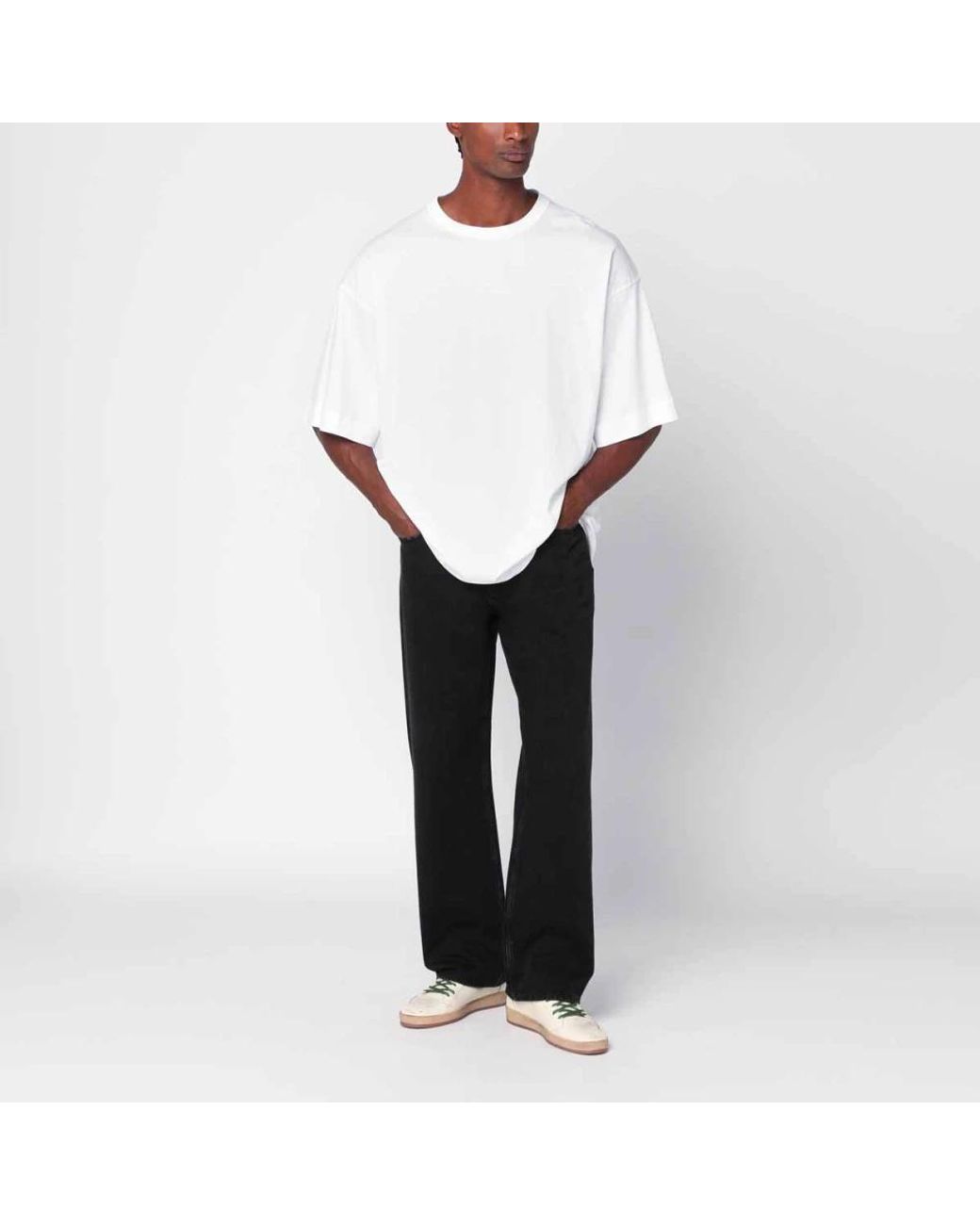 Golden Goose Deluxe Brand Black Straight Fit Jeans for men