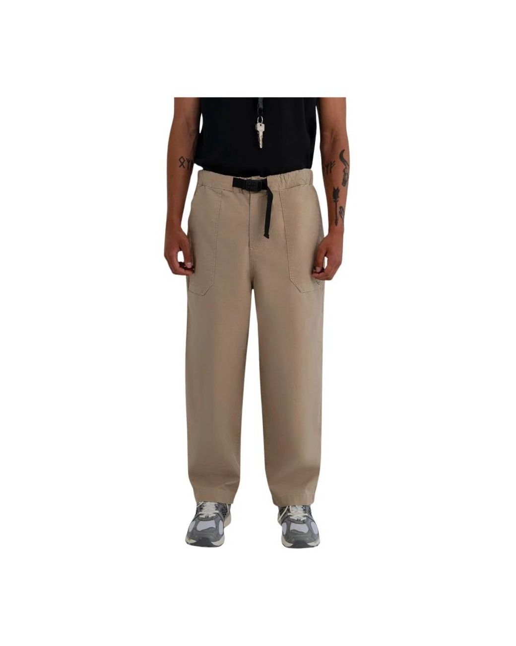Murphy & Nye Broeken ,Tiller Trouser in het Natural voor heren