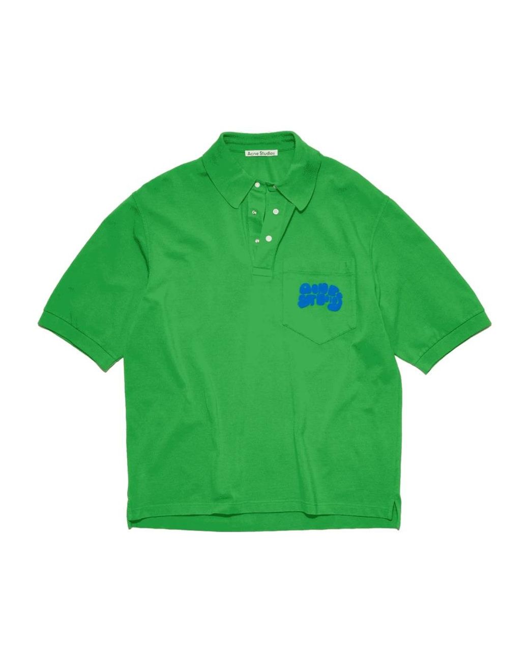 Acne polo shirt sale