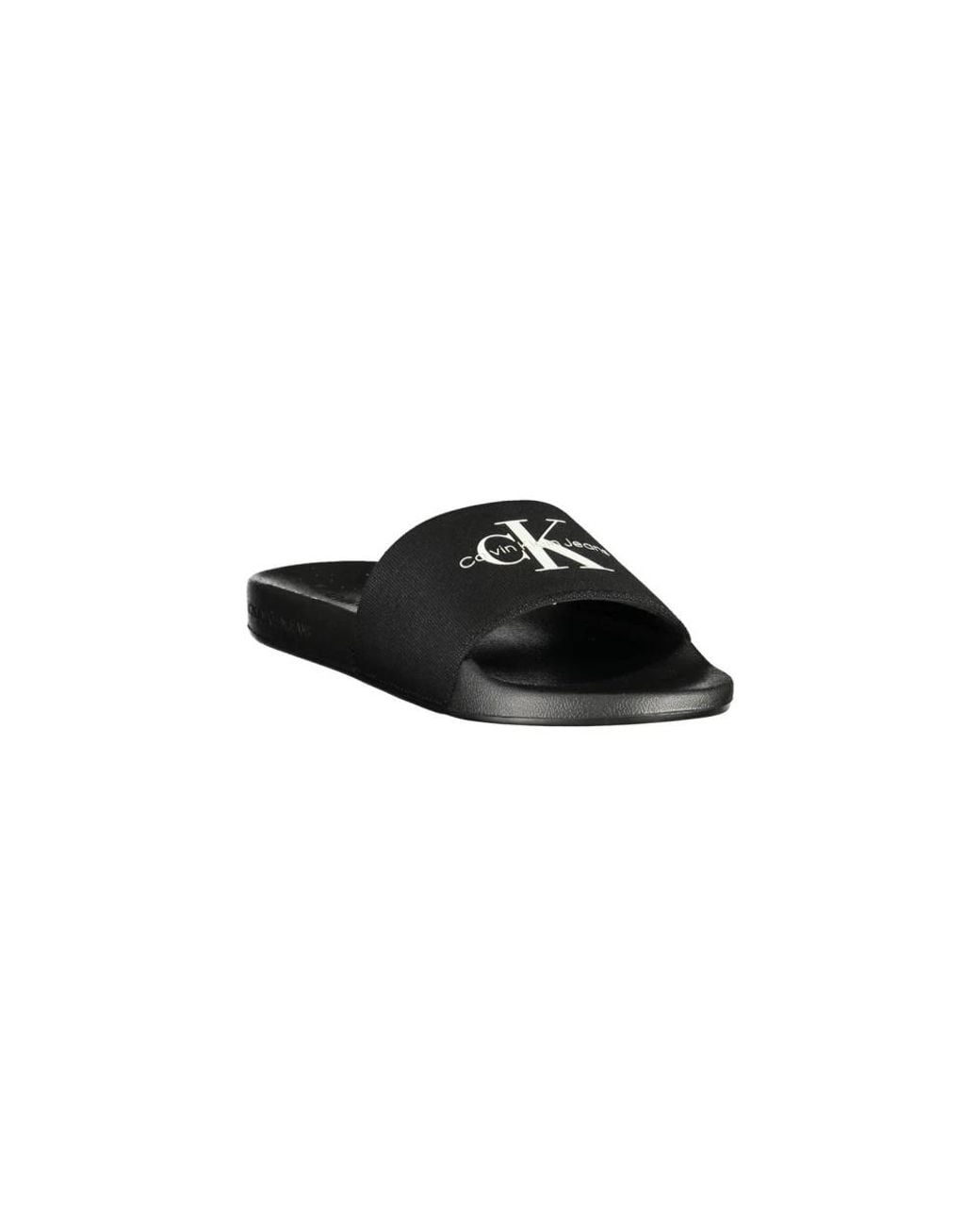 Calvin Klein Black Sliders for men