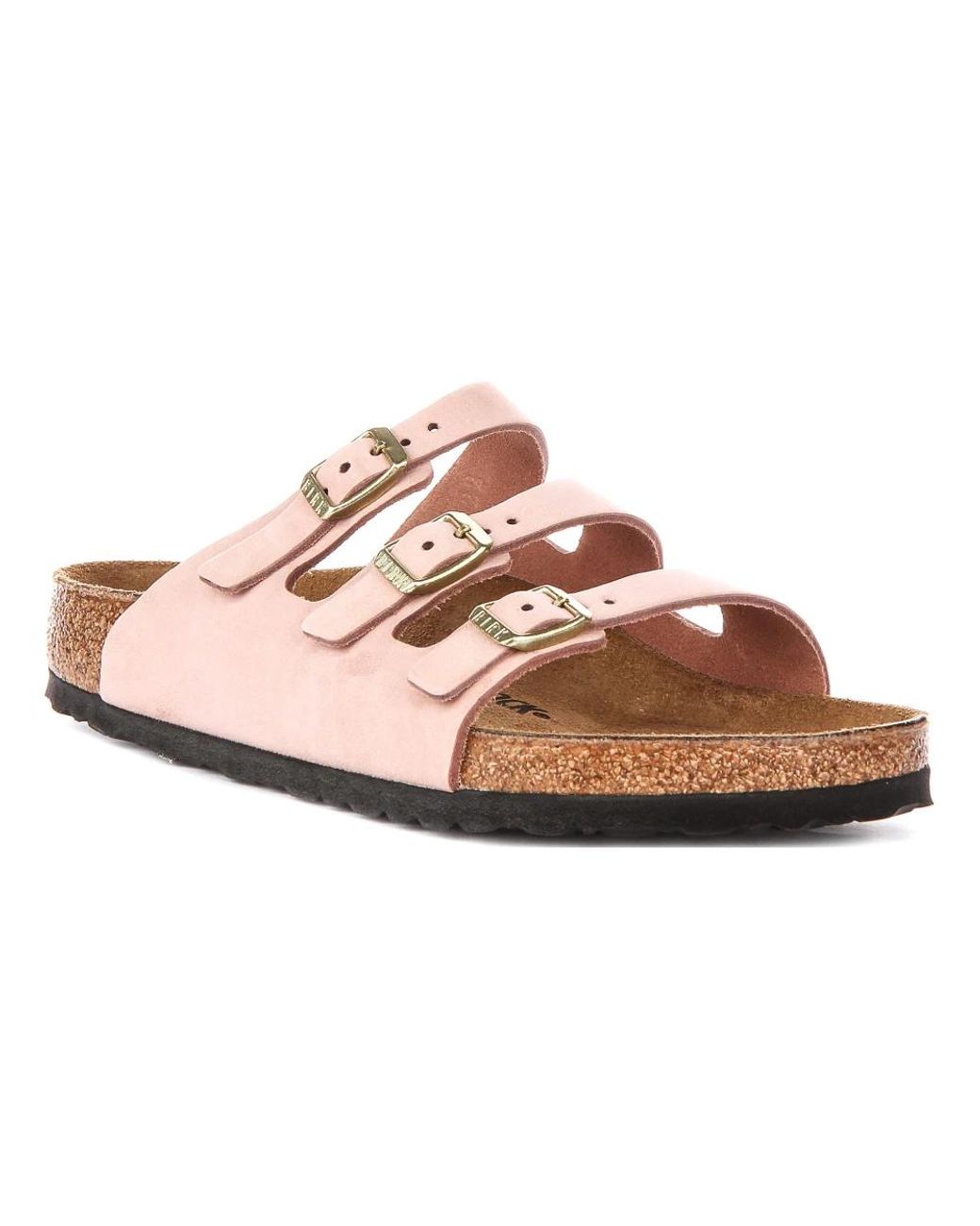 Birkenstock Pink Sliders for men
