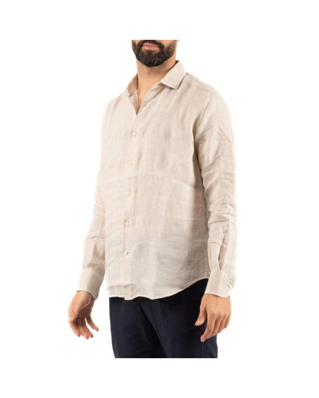 Mc2 Saint Barth Natural Casual Shirts for men