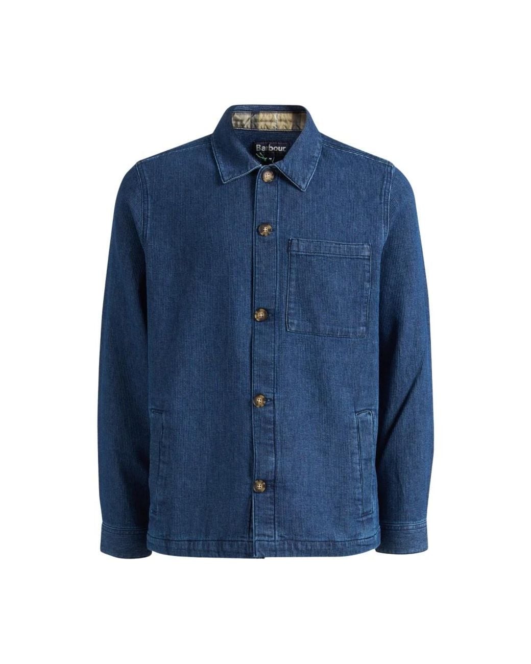 Barbour Blue Denim Jackets for men