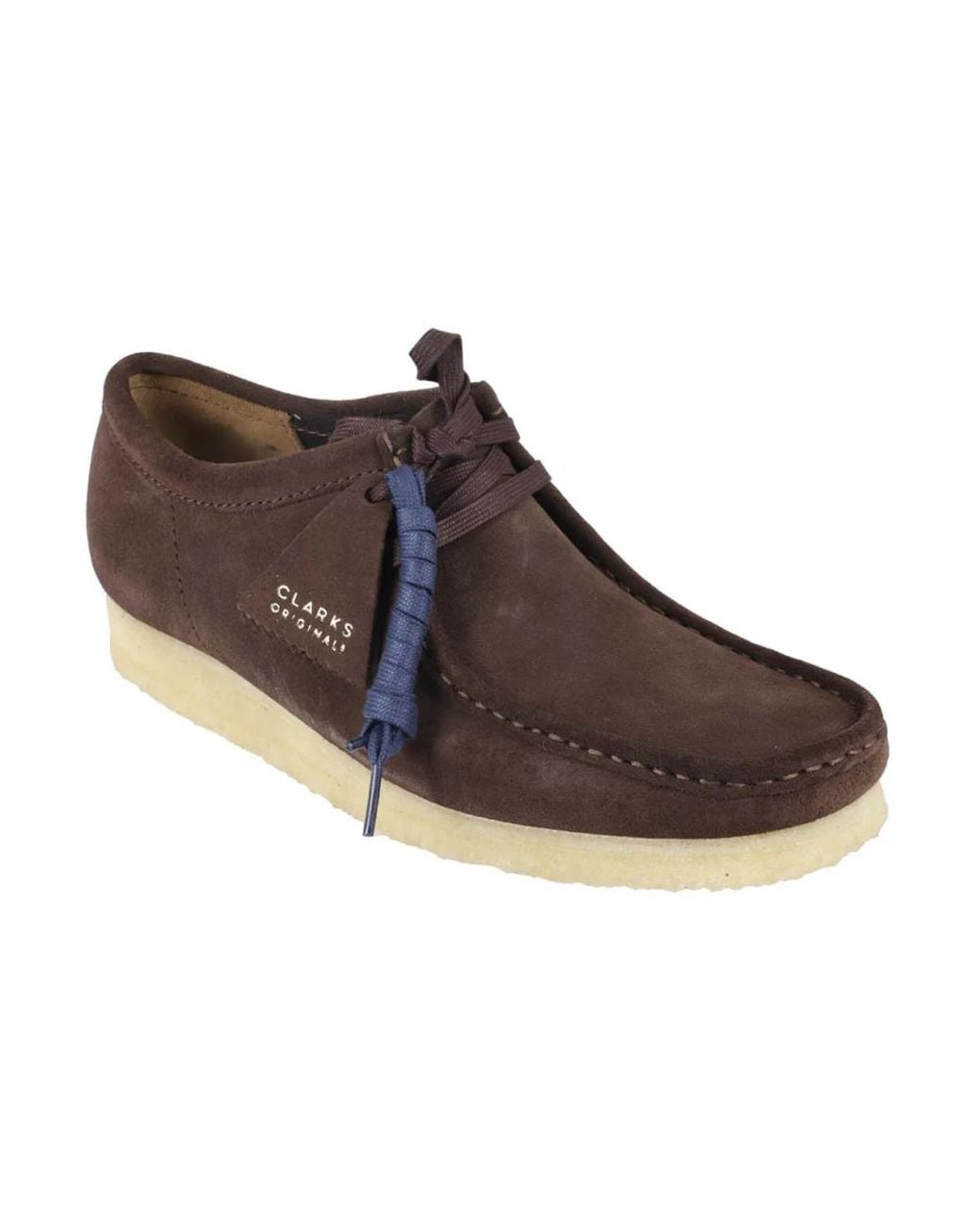 Clarks Brown Laced Shoes for men