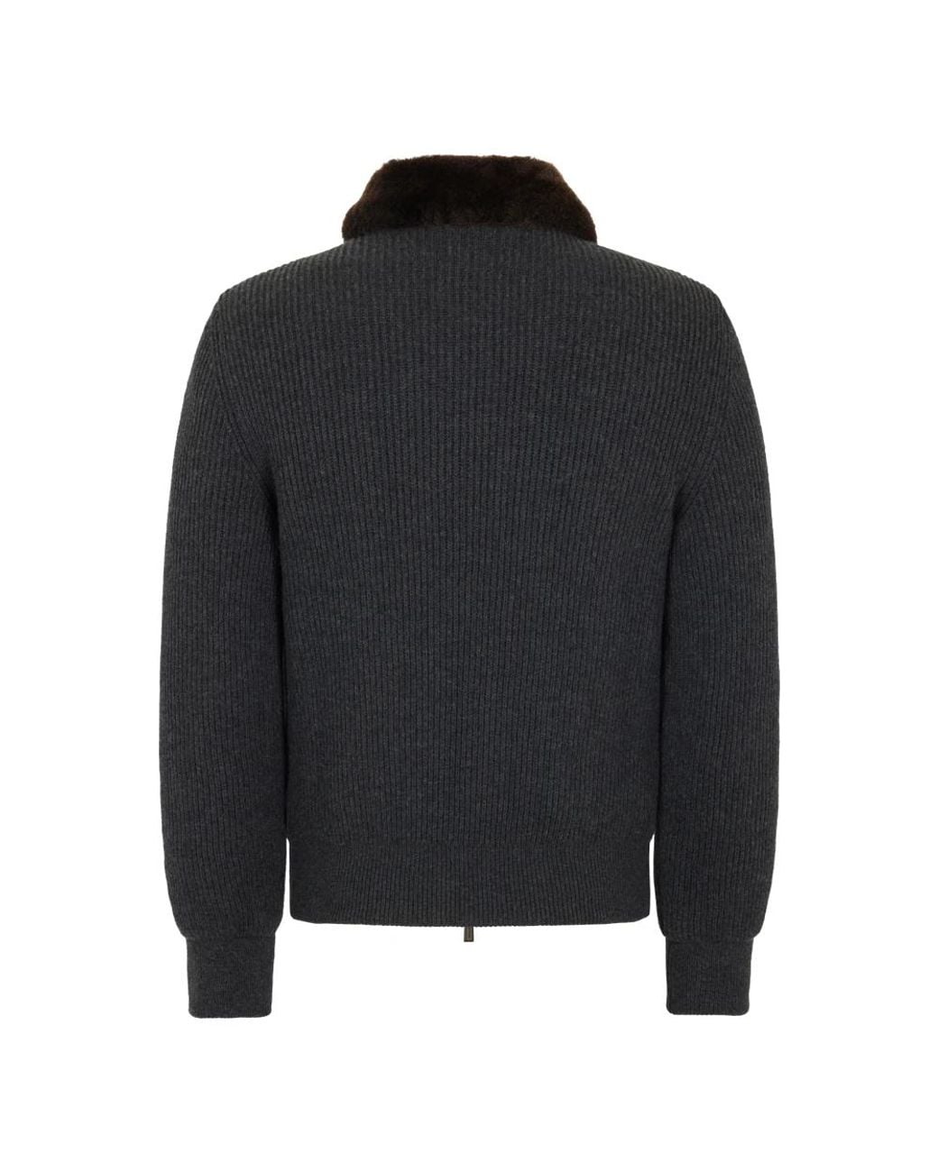 Moorer Black Bomber Jackets for men